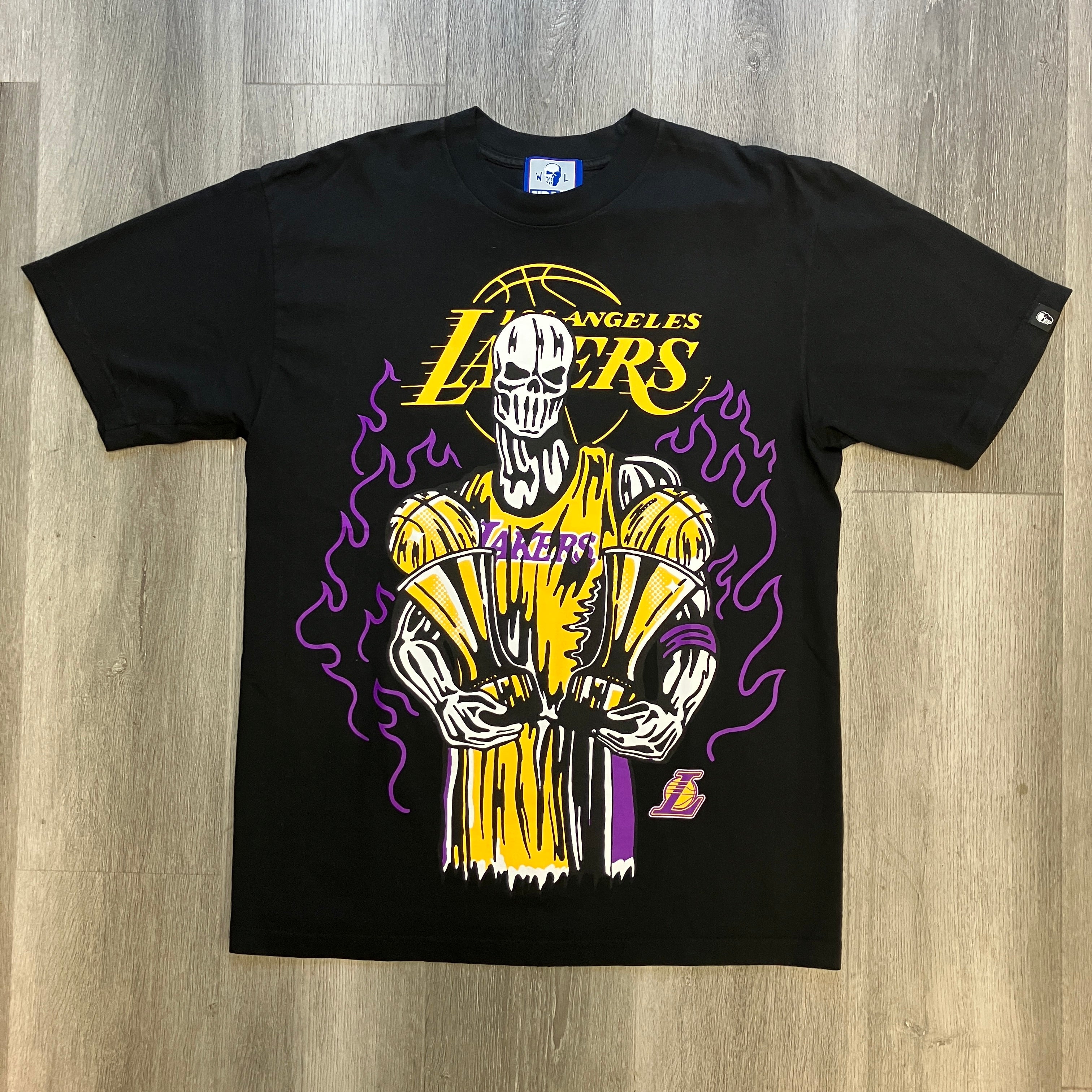 Warren Lotas Los Angeles Lakers Championship Tee Black