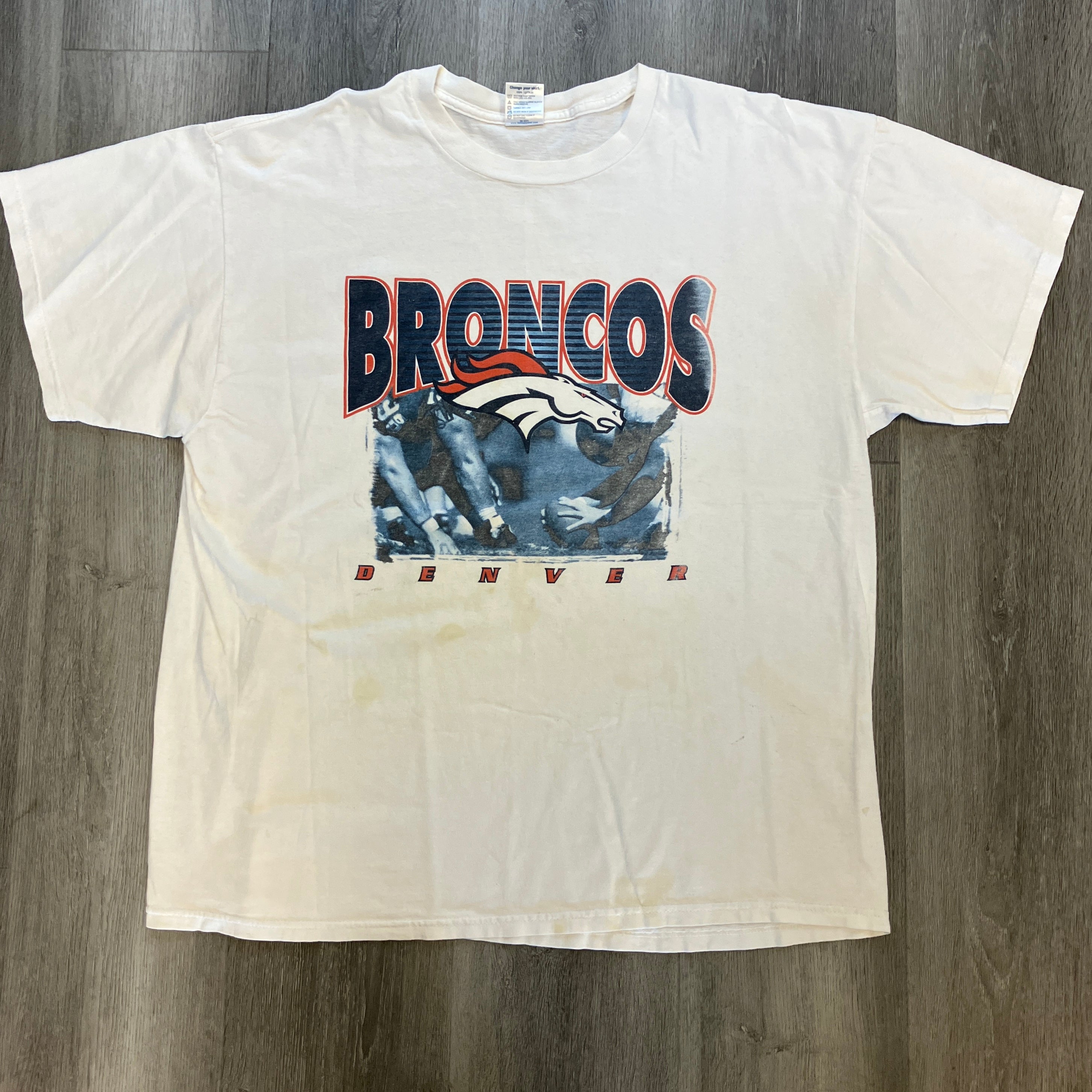 Vintage Denver Broncos T Shirt