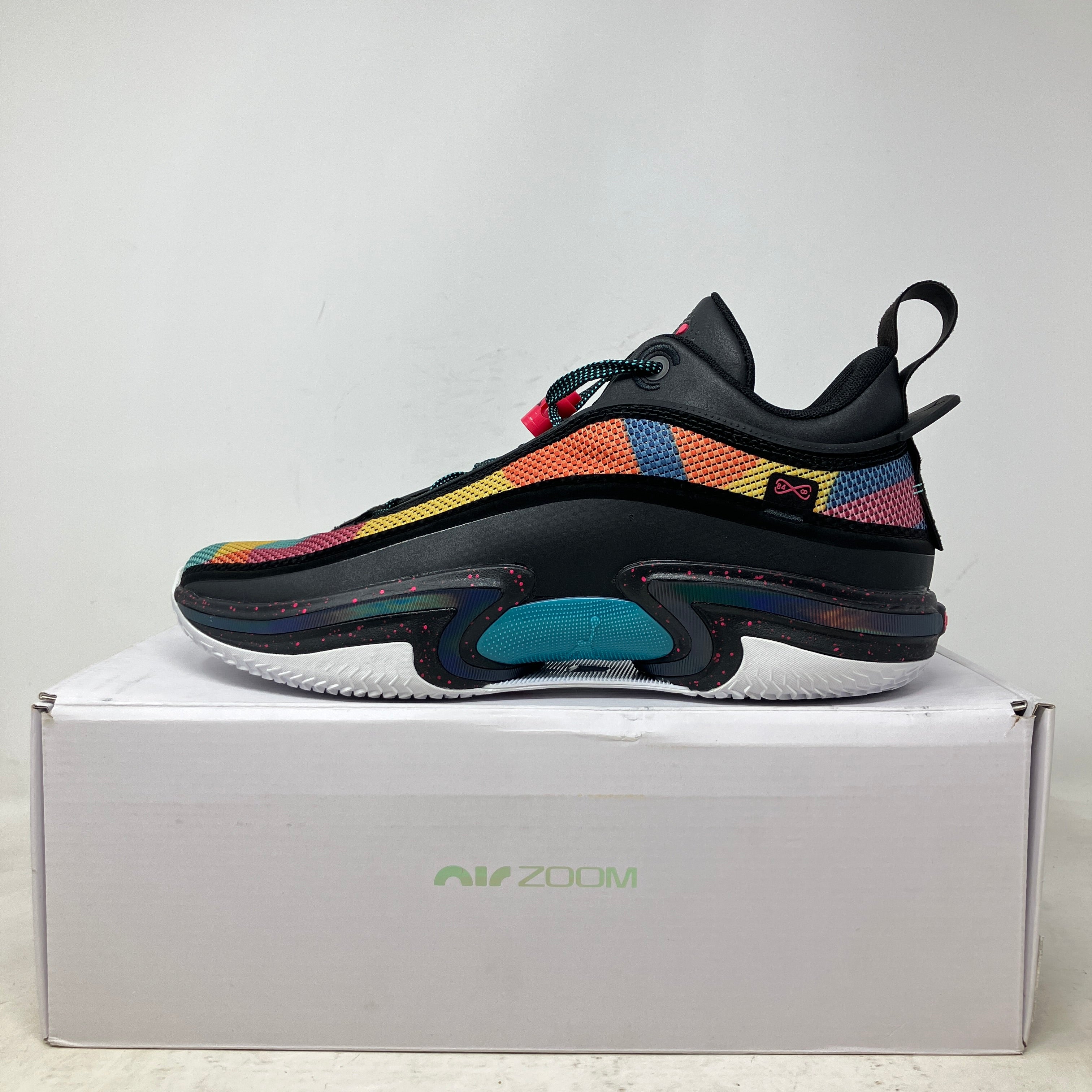 Jordan 36 Low Black Multi-Color