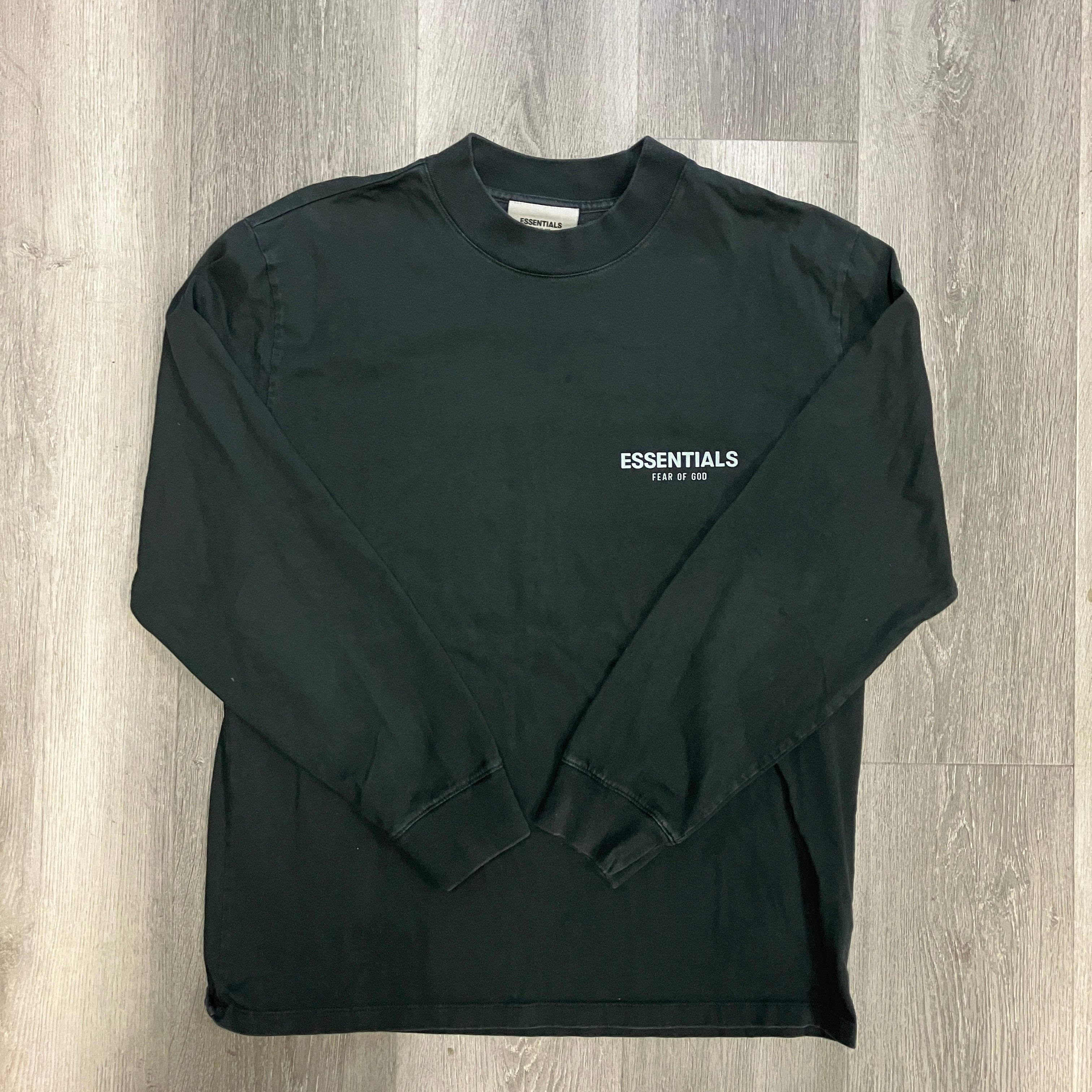 Fear of God Essentials Long Sleeve Tee Black