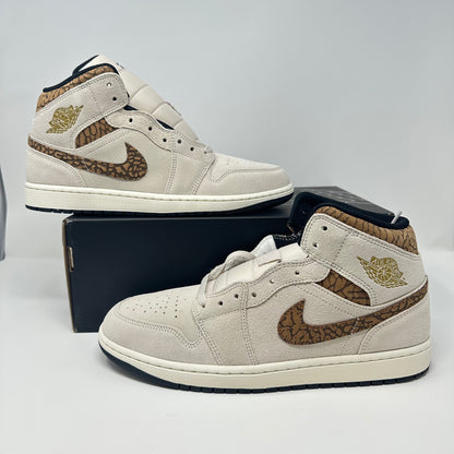 Jordan 1 Mid SE Brown Elephant