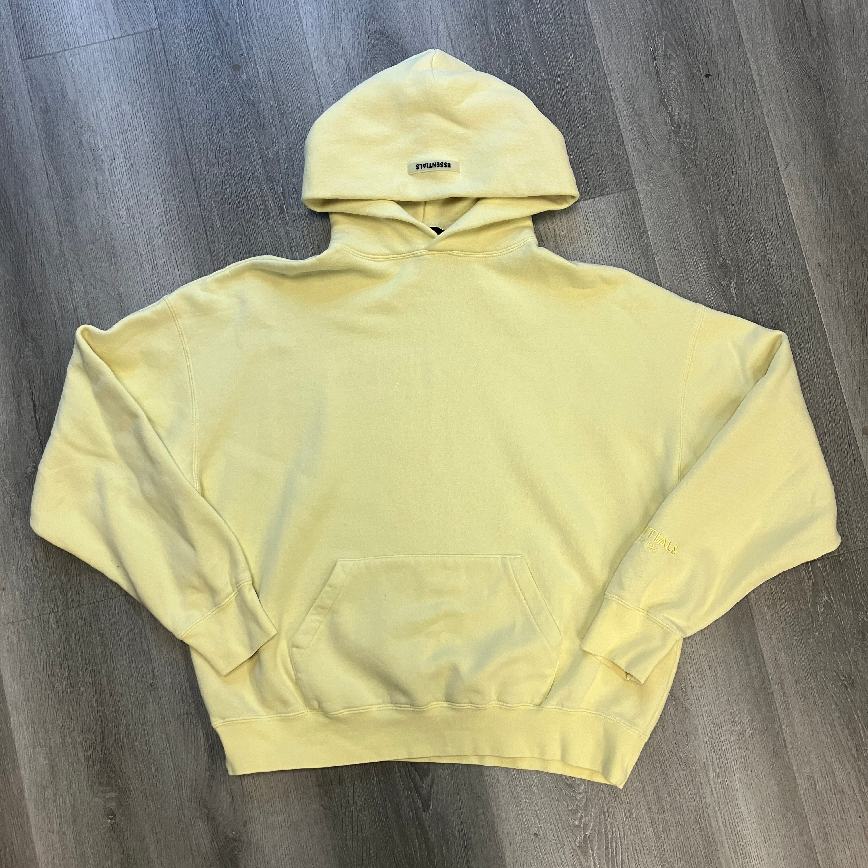 Fear of God Essentials Hoodie Yellow