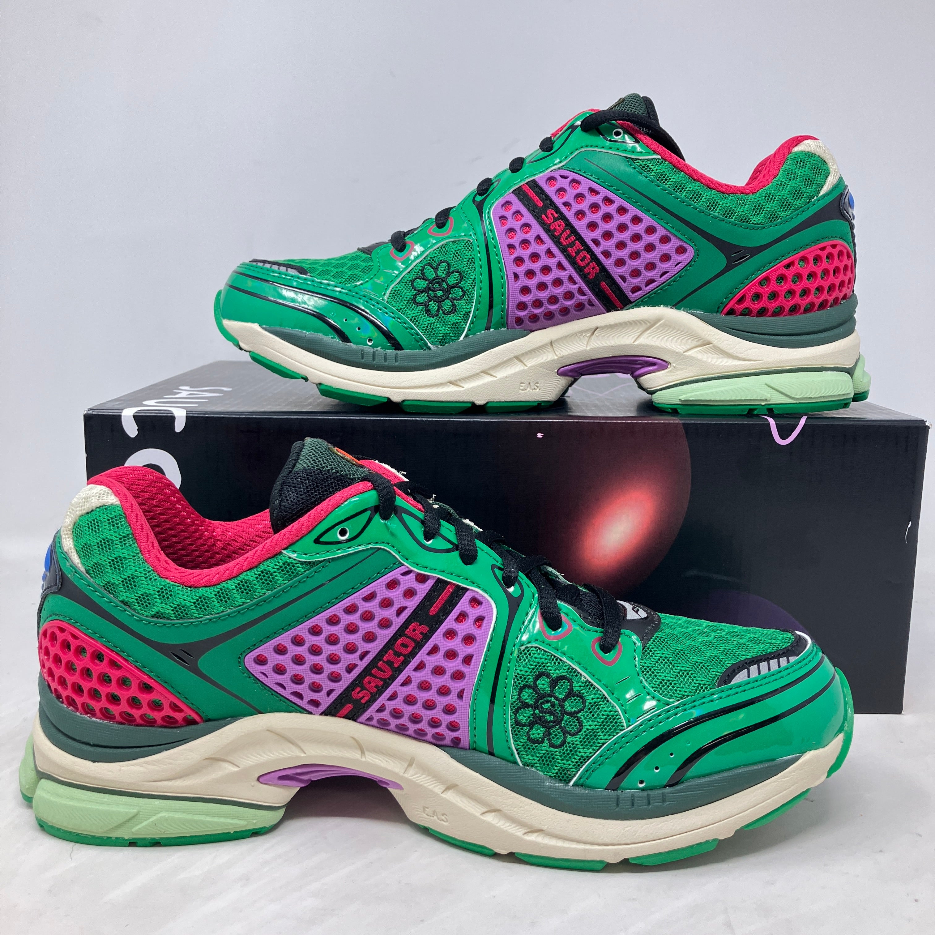 Saucony ProGrid Triumph 4 Jae Tips Flowers Grow Uptown Sugar Maple