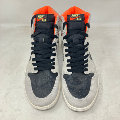 Jordan 1 Retro High Neutral Grey Hyper Crimson