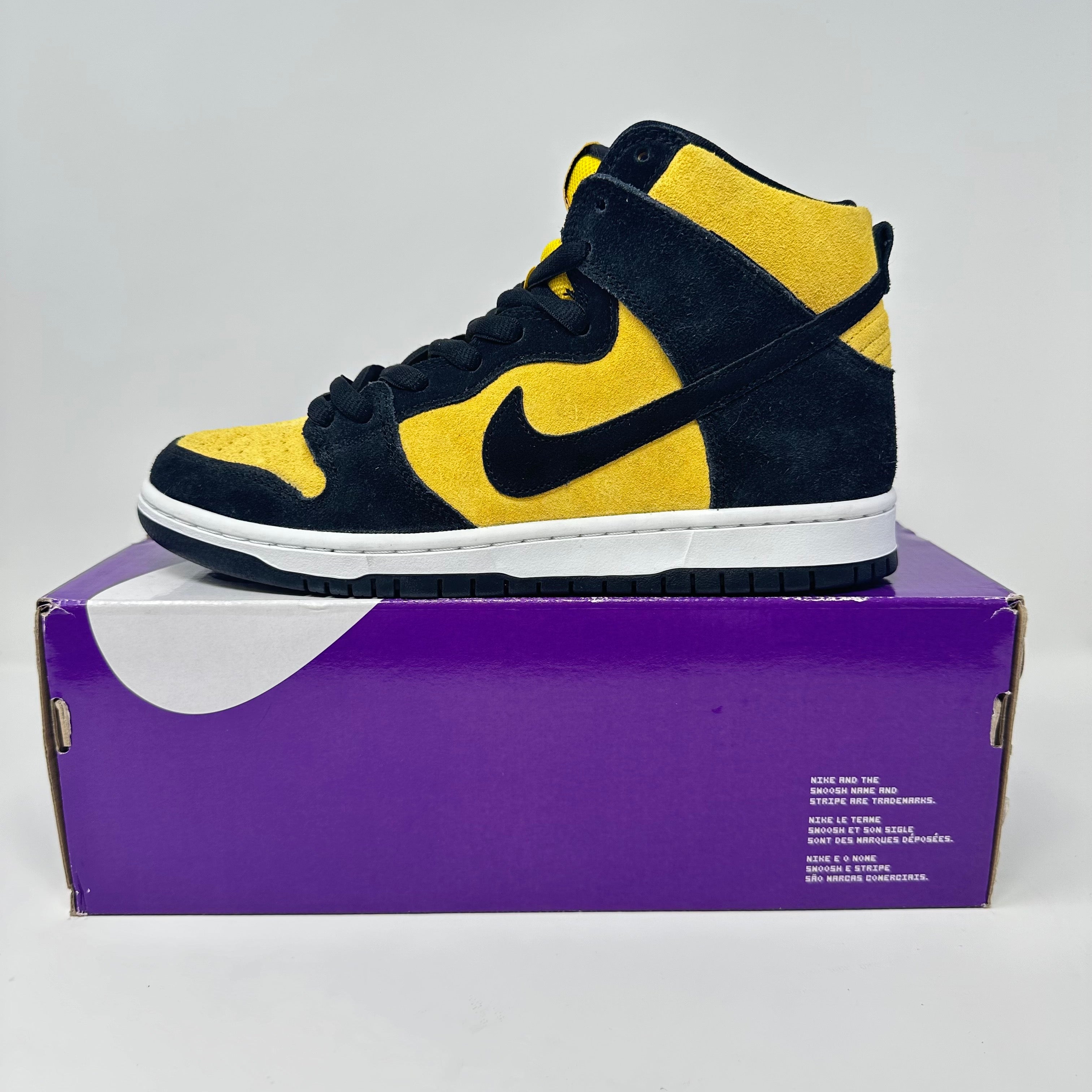 Nike SB Dunk High Pro Reverse Goldenrod