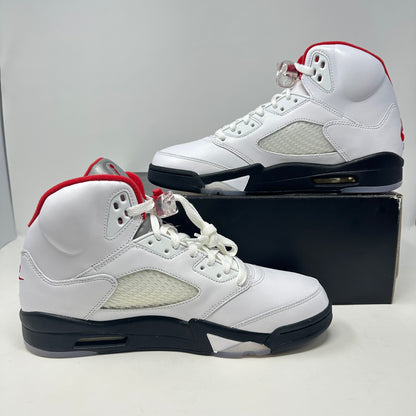 Jordan 5 Retro Fire Red Silver Tongue (2020)