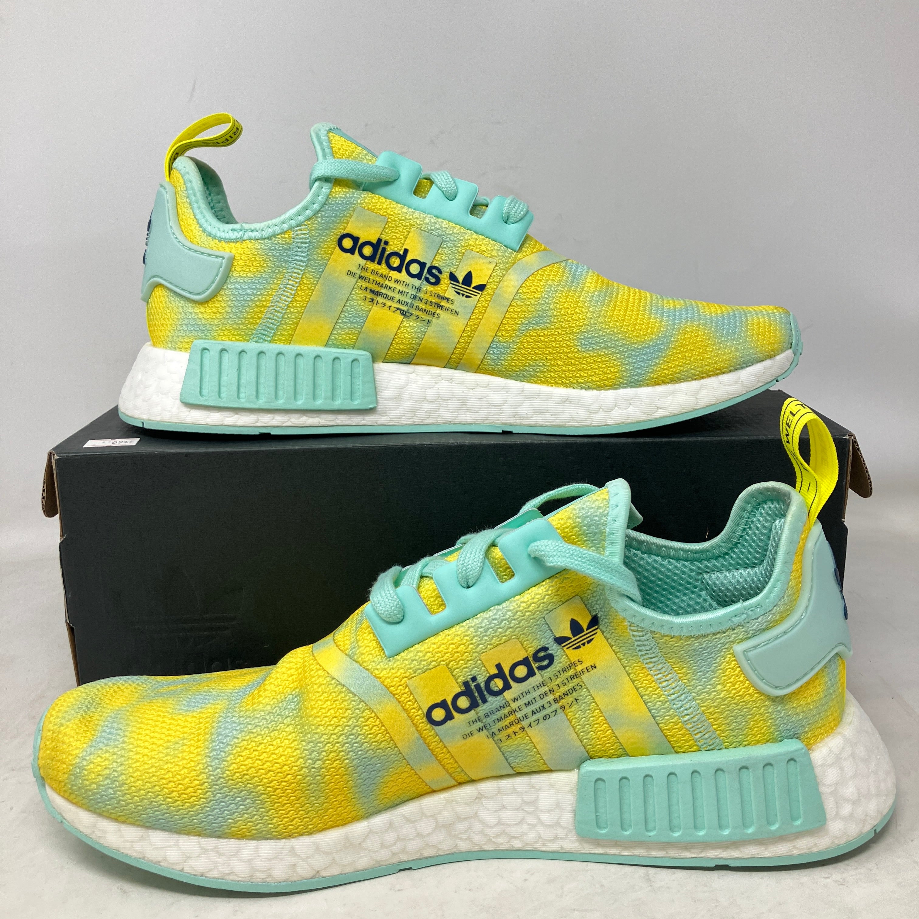 adidas NMD_R1 Yellow Mint Green