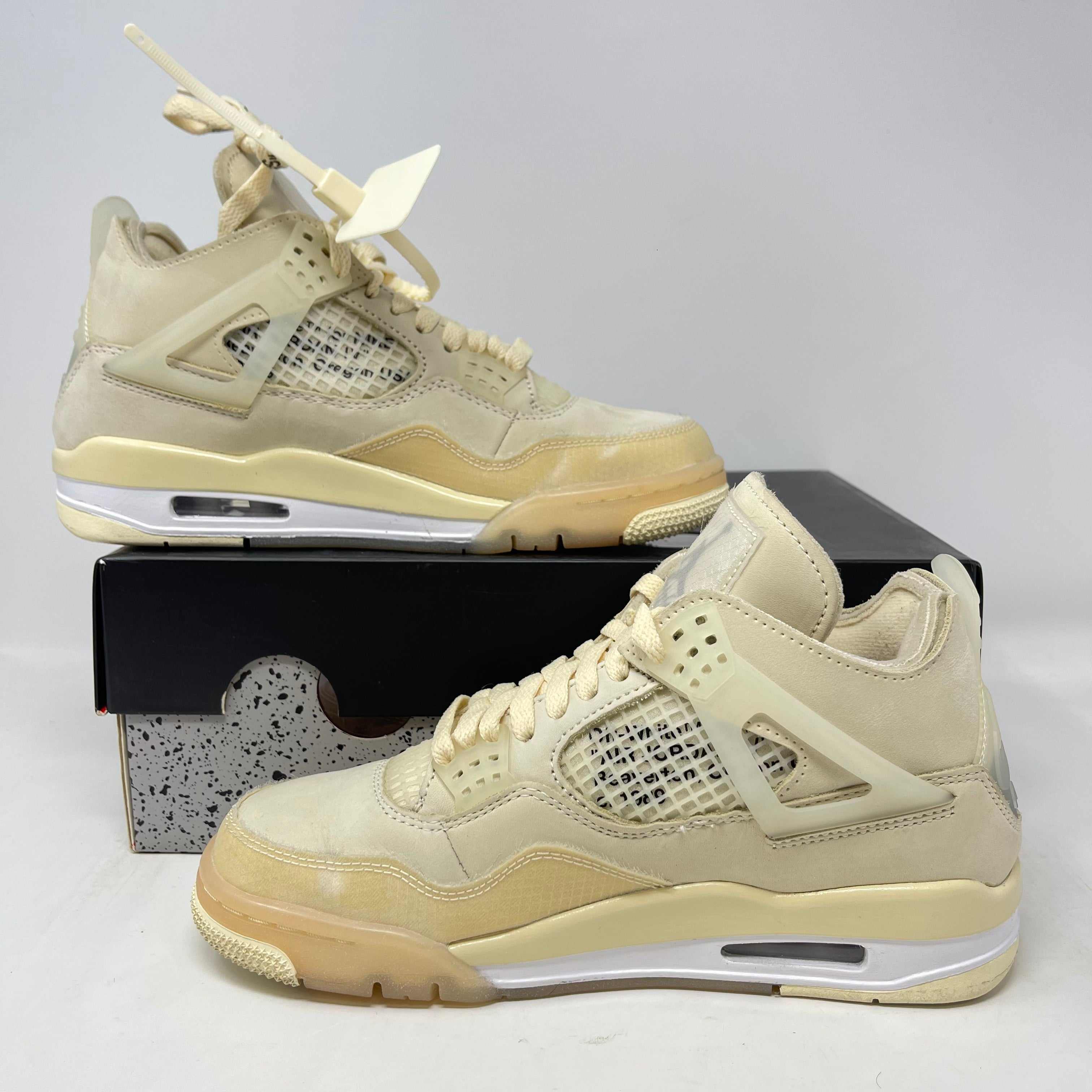 Jordan 4 Retro Off-White Sail
