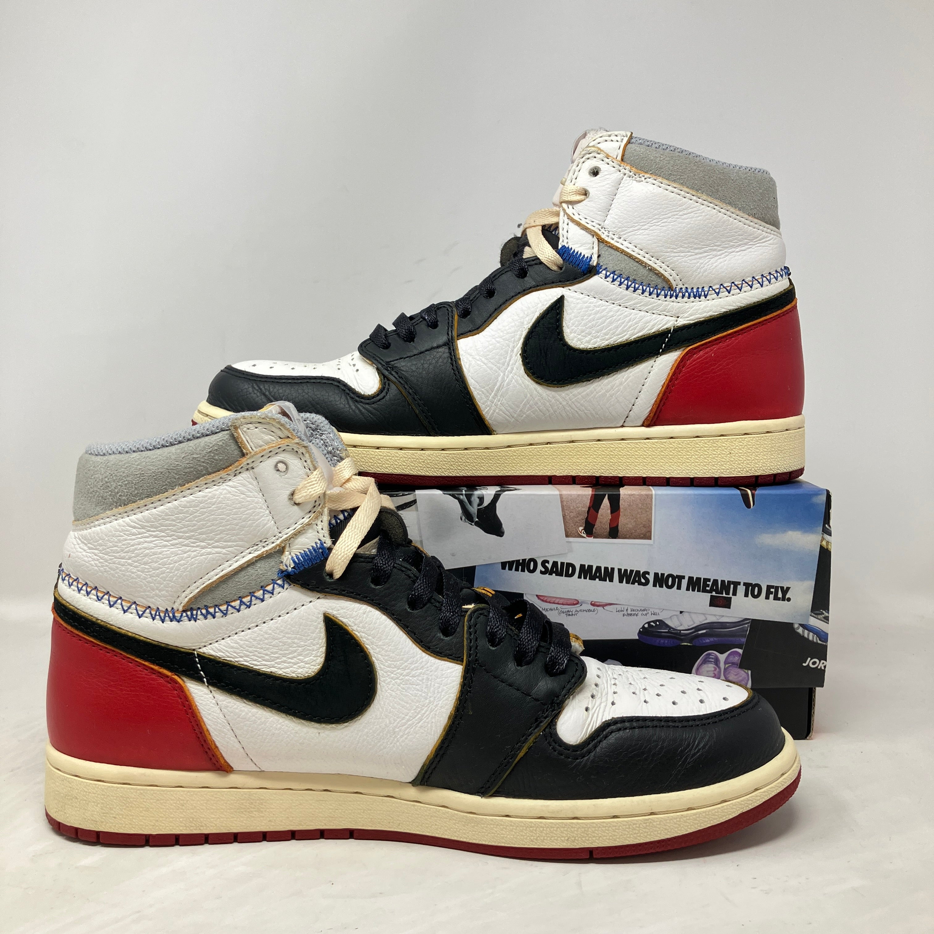 Jordan 1 Retro High Union Los Angeles Black Toe
