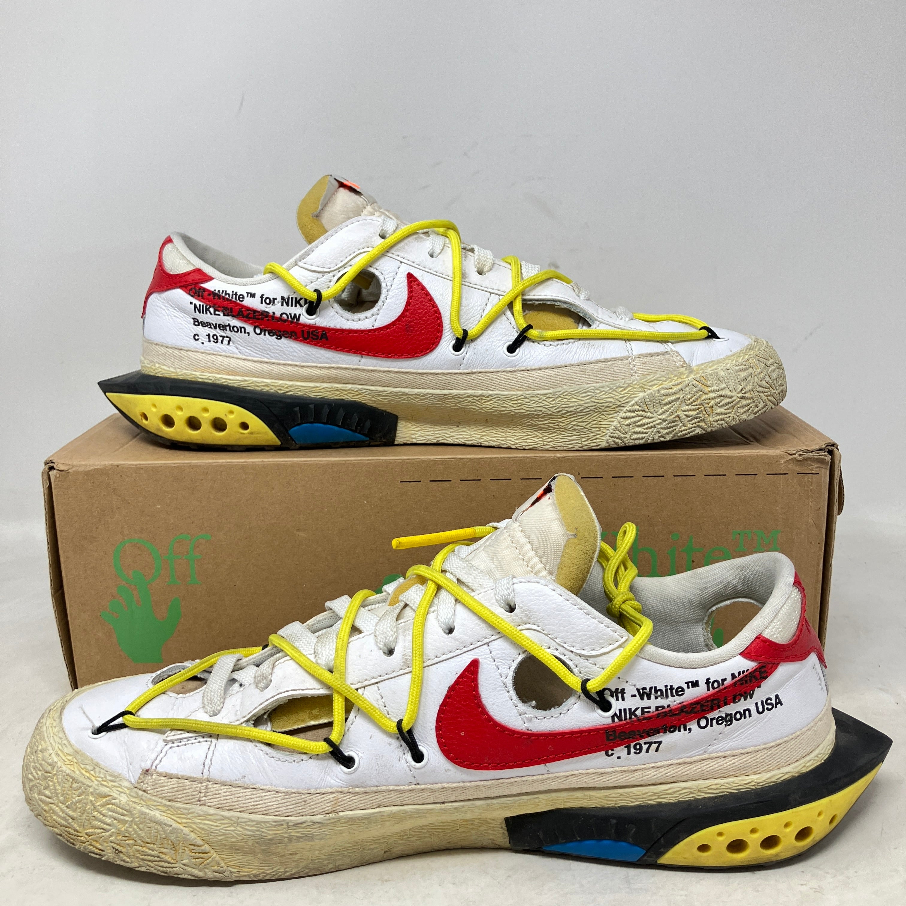 Nike Blazer Low Off-White University Red