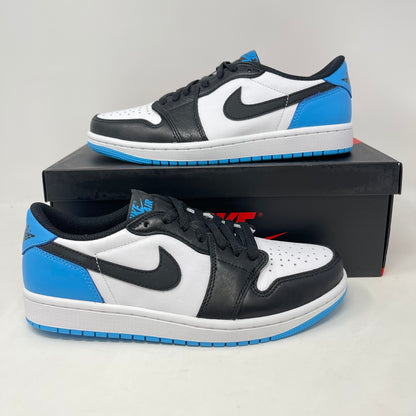 Jordan 1 Retro Low OG Black Dark Powder Blue