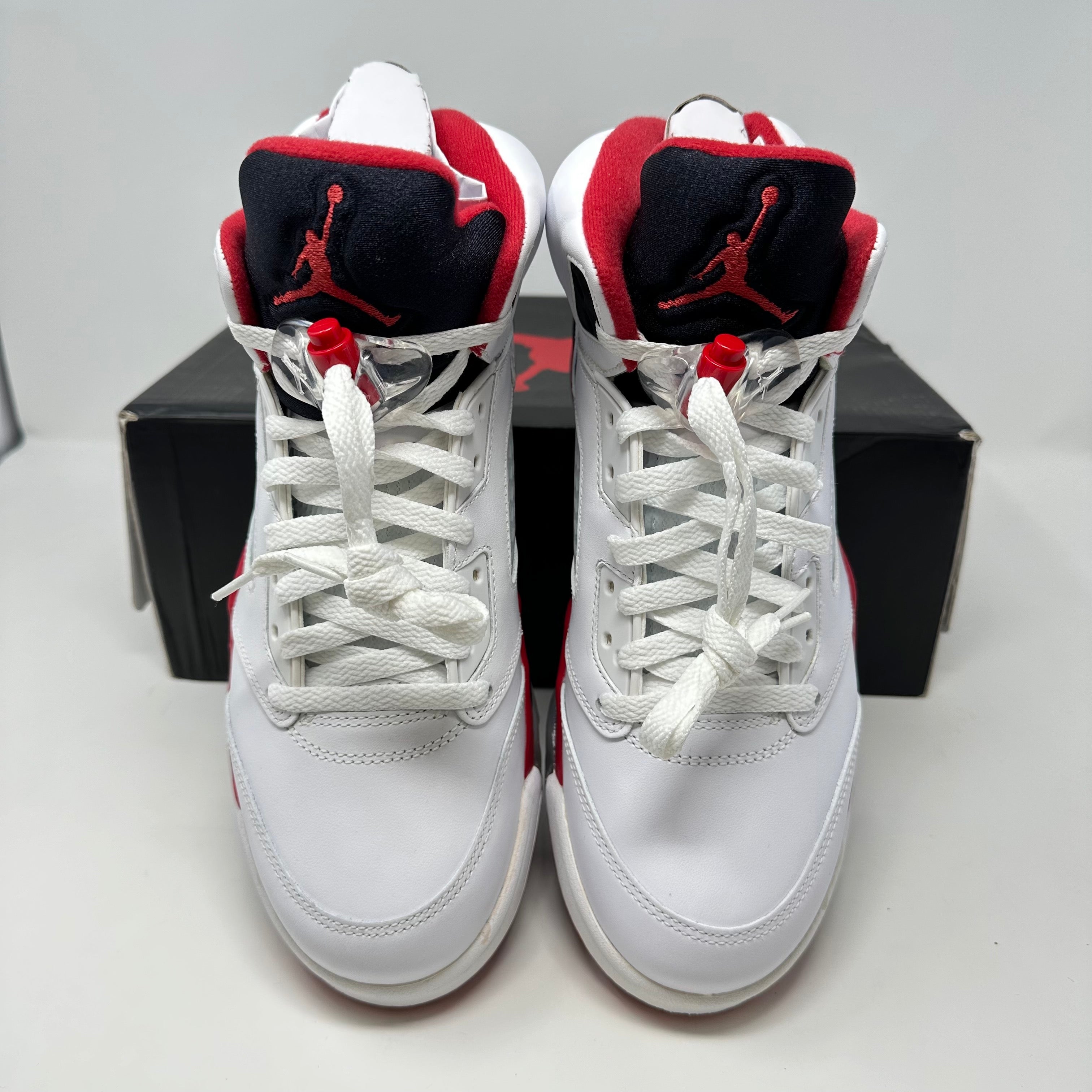 Jordan 5 Retro Fire Red Black Tongue (2013)