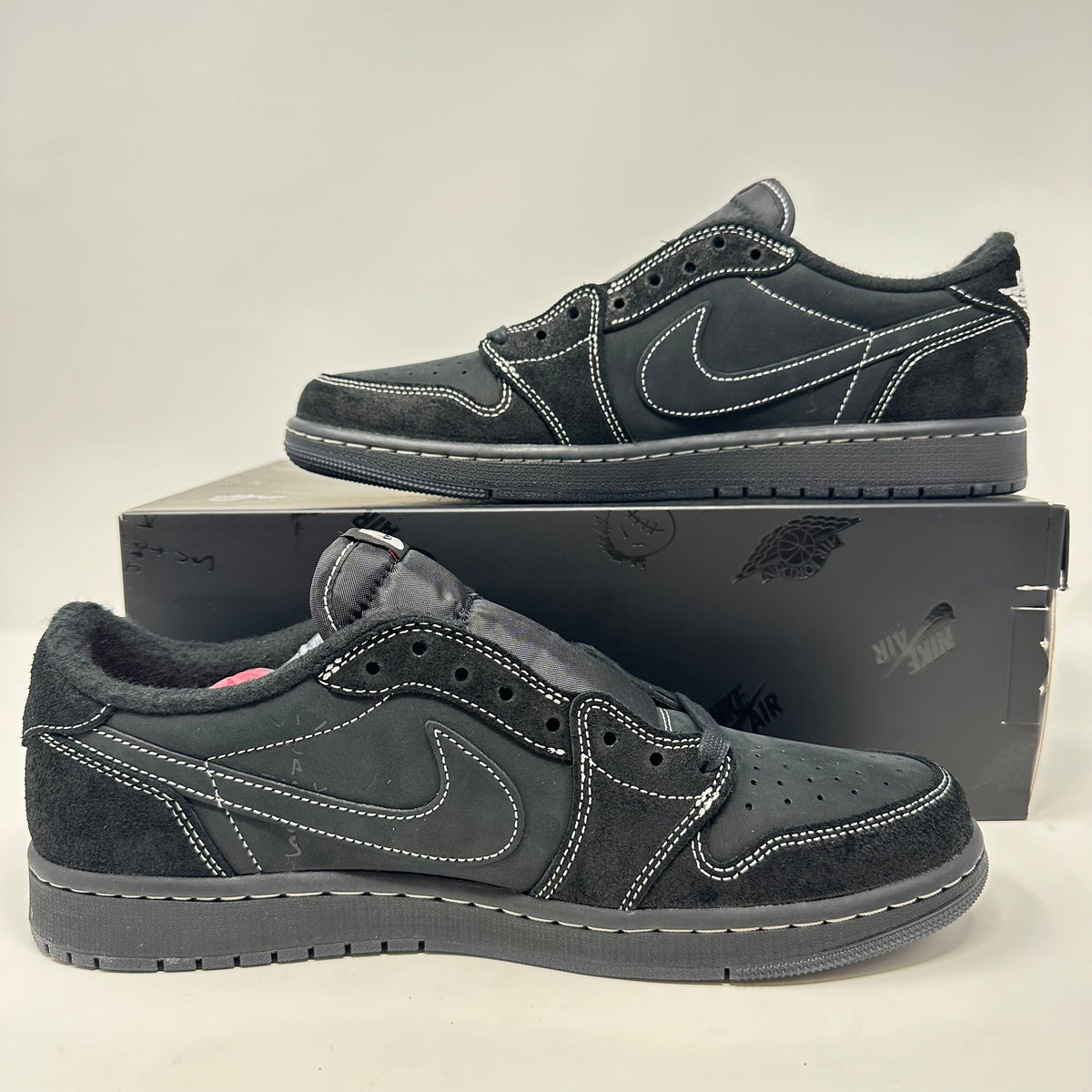Jordan 1 Retro Low OG SP Travis Scott Black Phantom