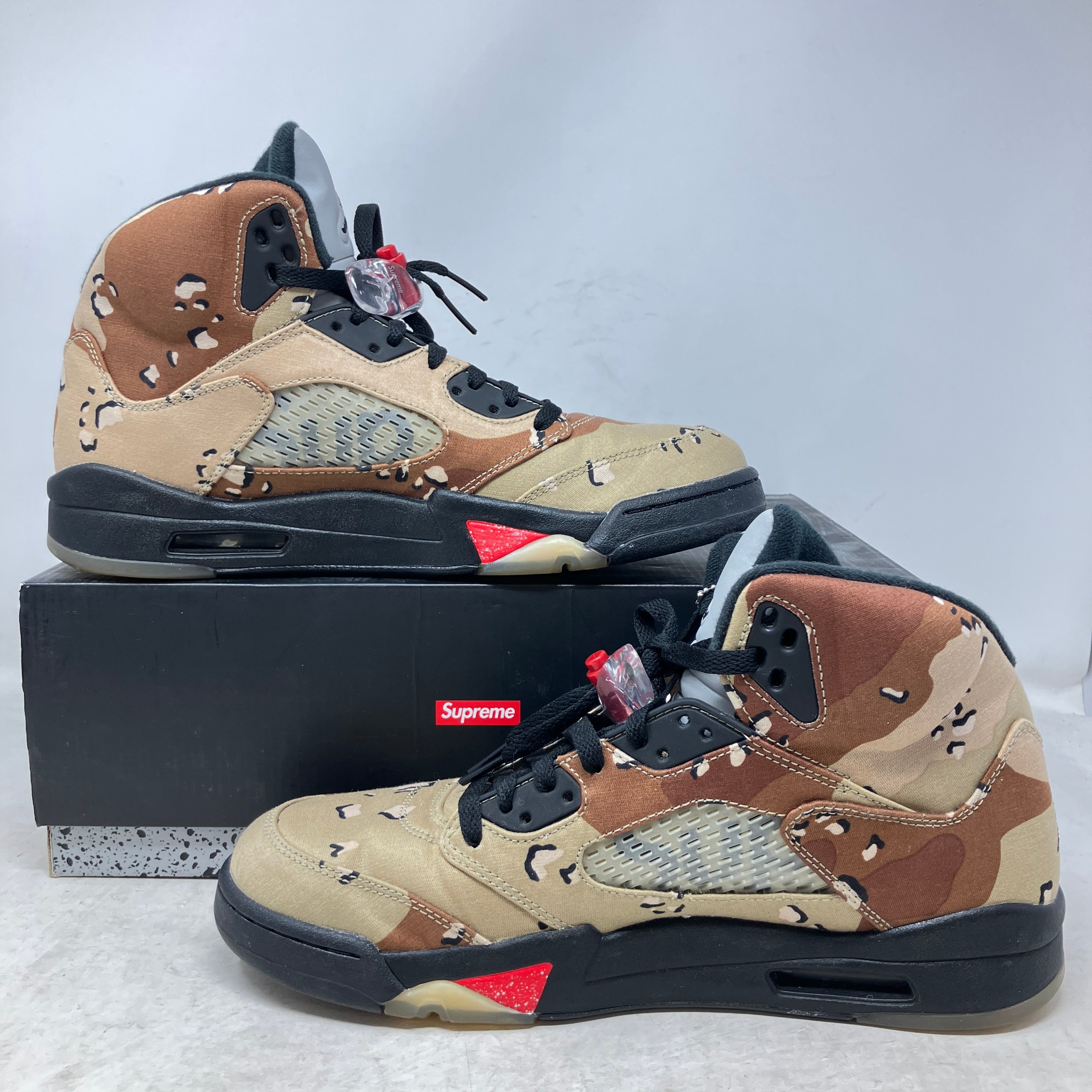 Jordan 5 Retro Supreme Desert Camo