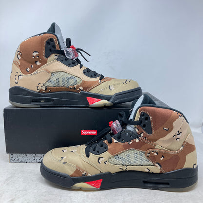 Jordan 5 Retro Supreme Desert Camo