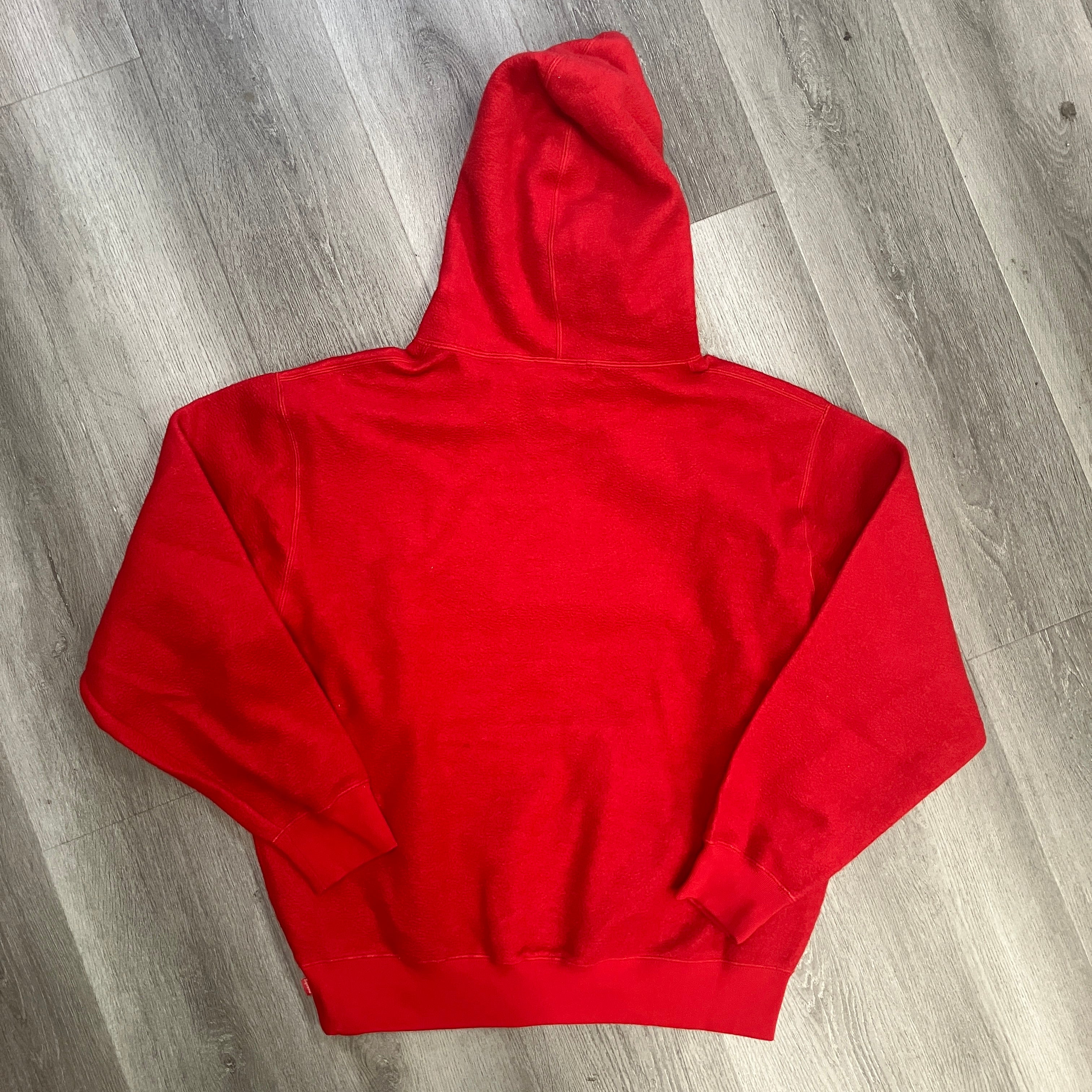 Supreme Inside Out Box Logo Hooded Sweatshirt Red