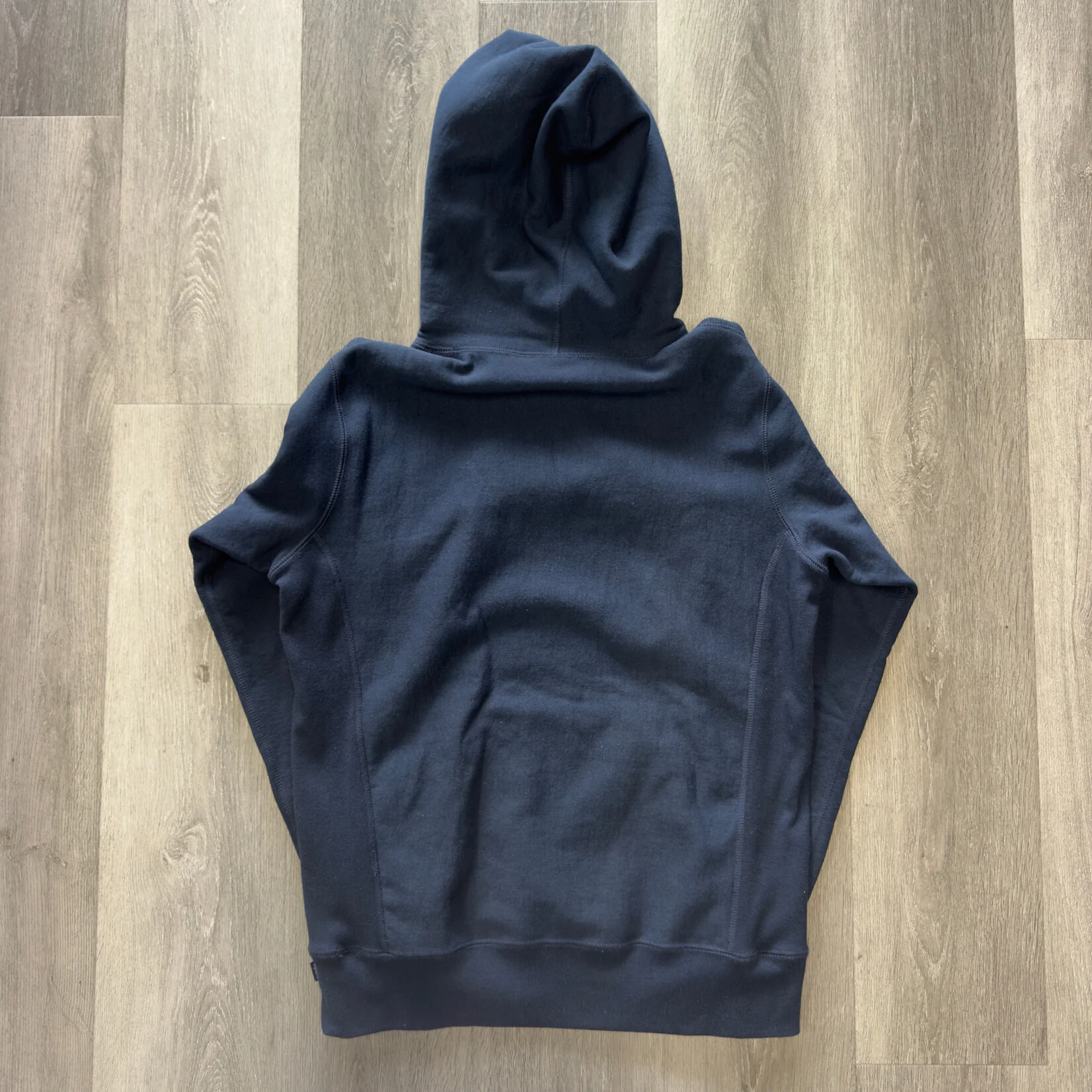 Supreme Box Logo Hooded Sweatshirt Navy
