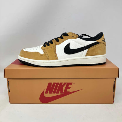 Jordan 1 Low OG Rookie of the Year sneaker on Nike shoebox