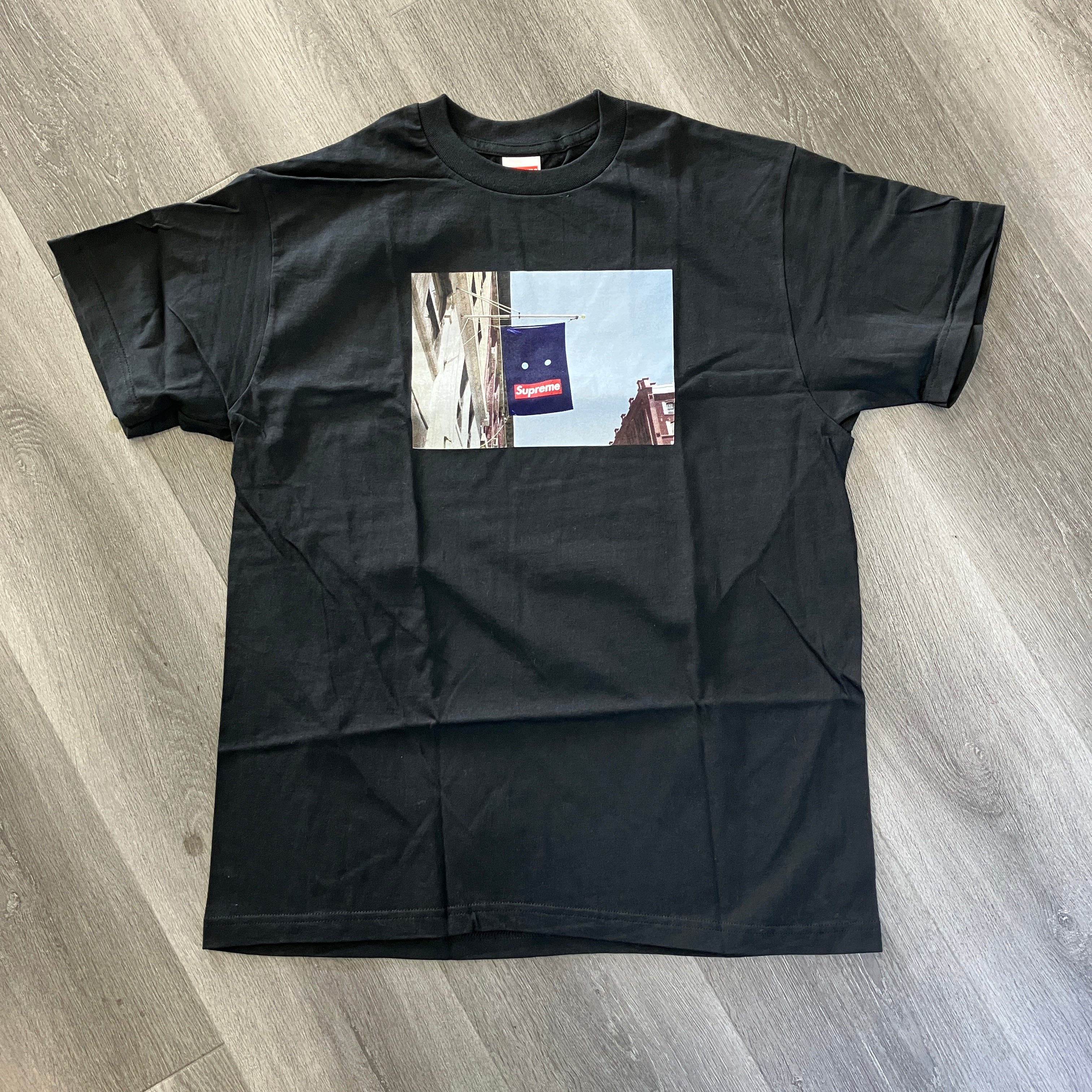 Supreme Banner Tee Black