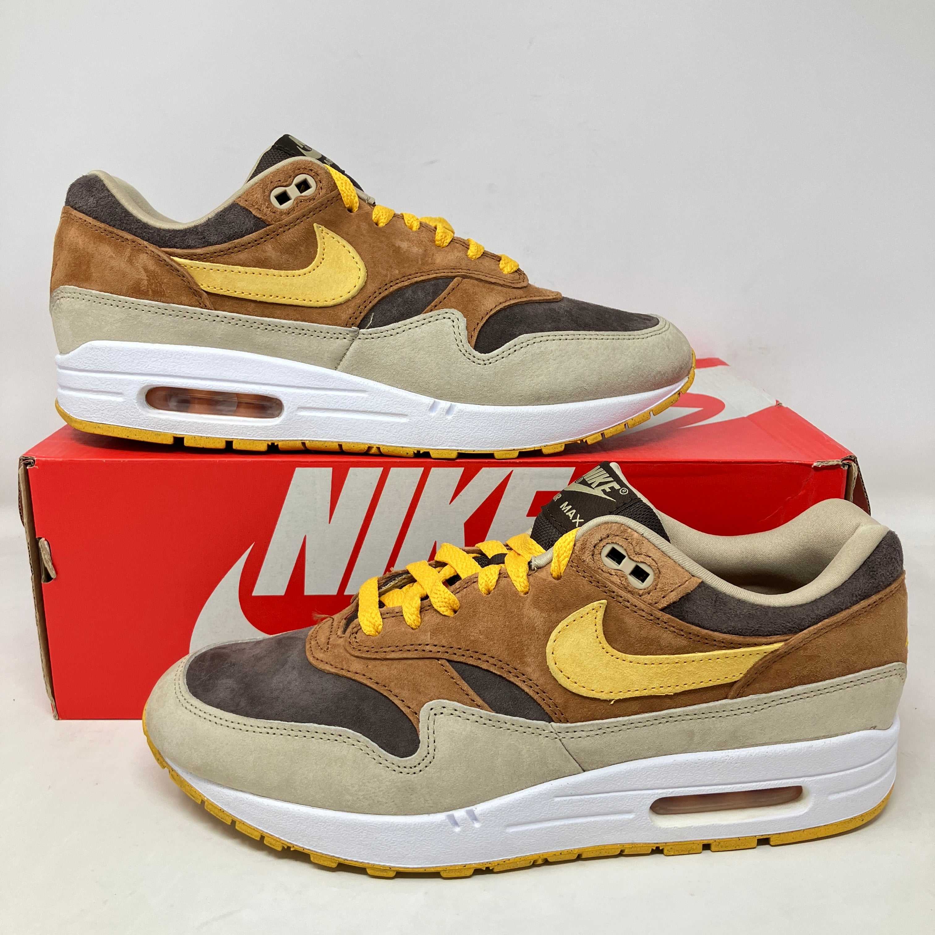 Nike Air Max 1 PRM Duck Pecan Yellow Ochre