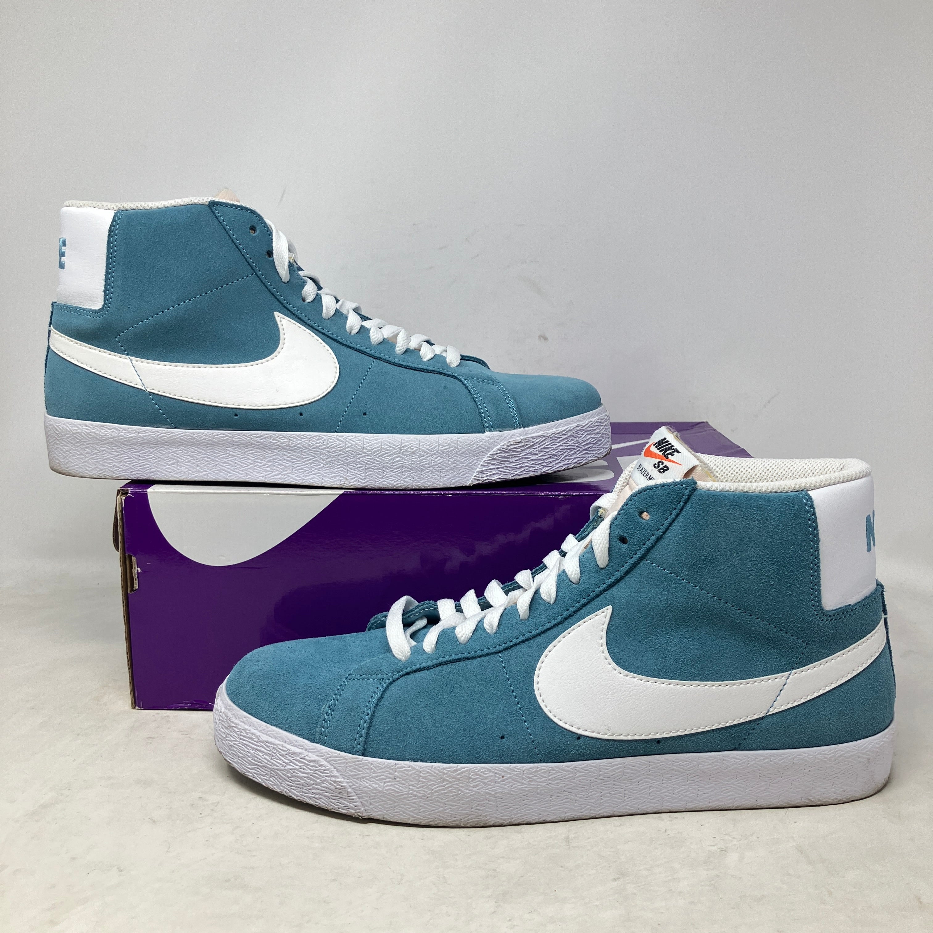 Nike SB Zoom Blazer Mid Cerulean Blue