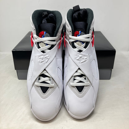 Jordan 8 Retro White True Red (2025)