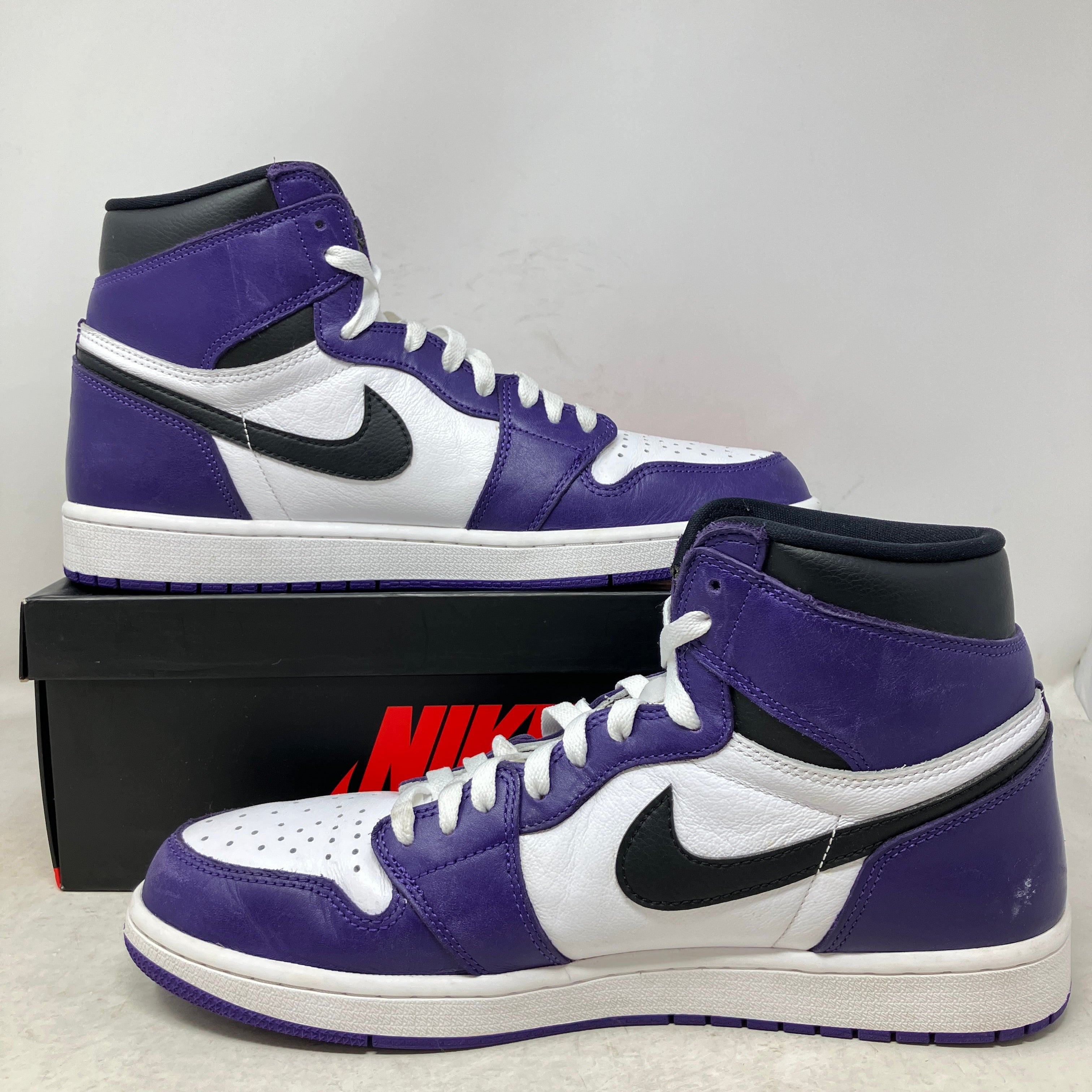 Jordan 1 Retro High Court Purple White