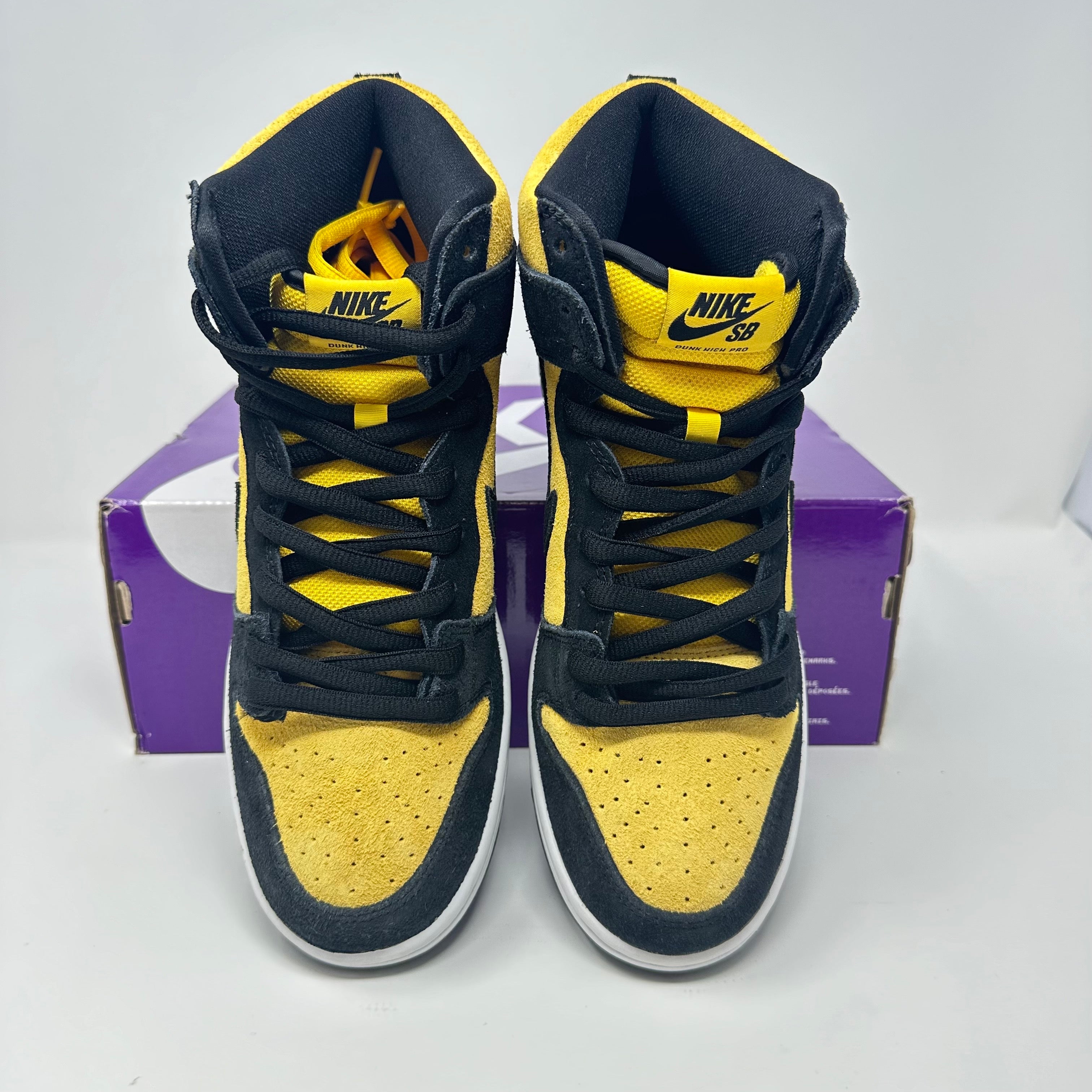 Nike SB Dunk High Pro Reverse Goldenrod