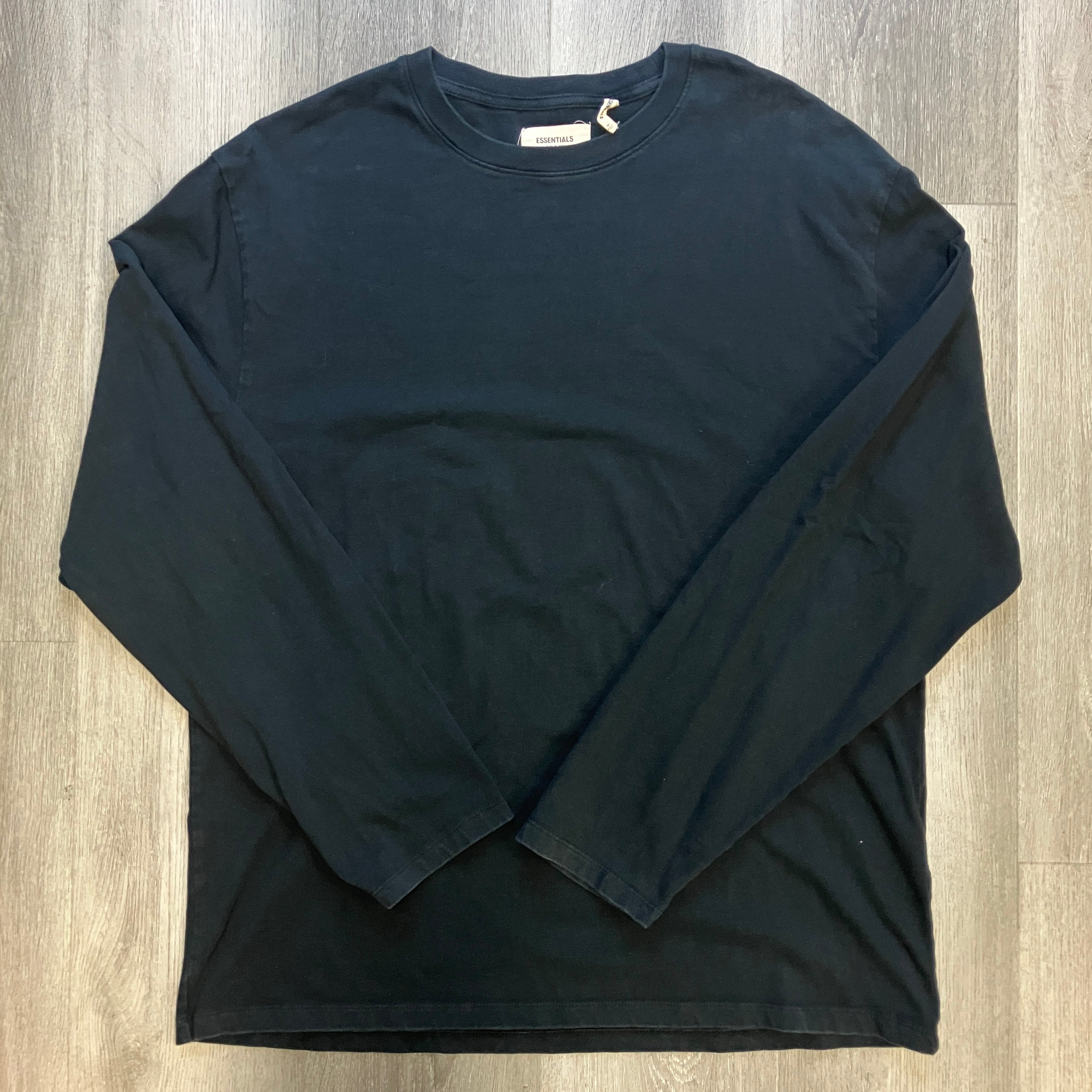 Fear of God Essentials Long Sleeve Tee Black