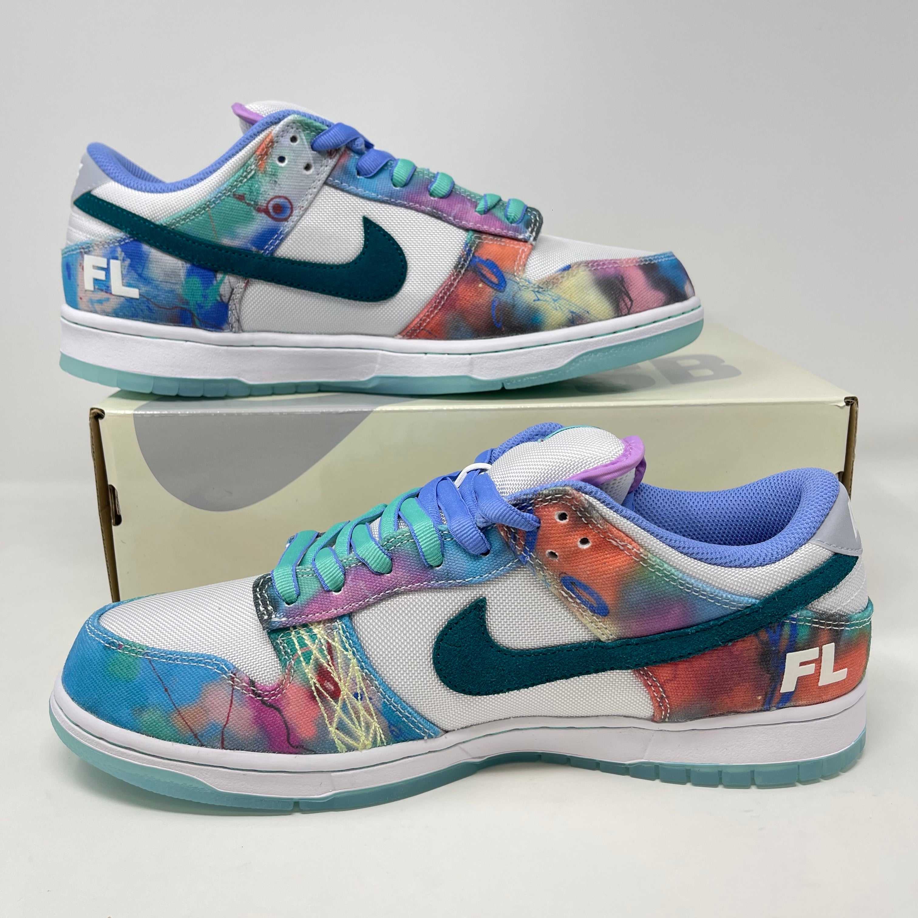 Nike SB Dunk Low Futura Laboratories Bleached Aqua