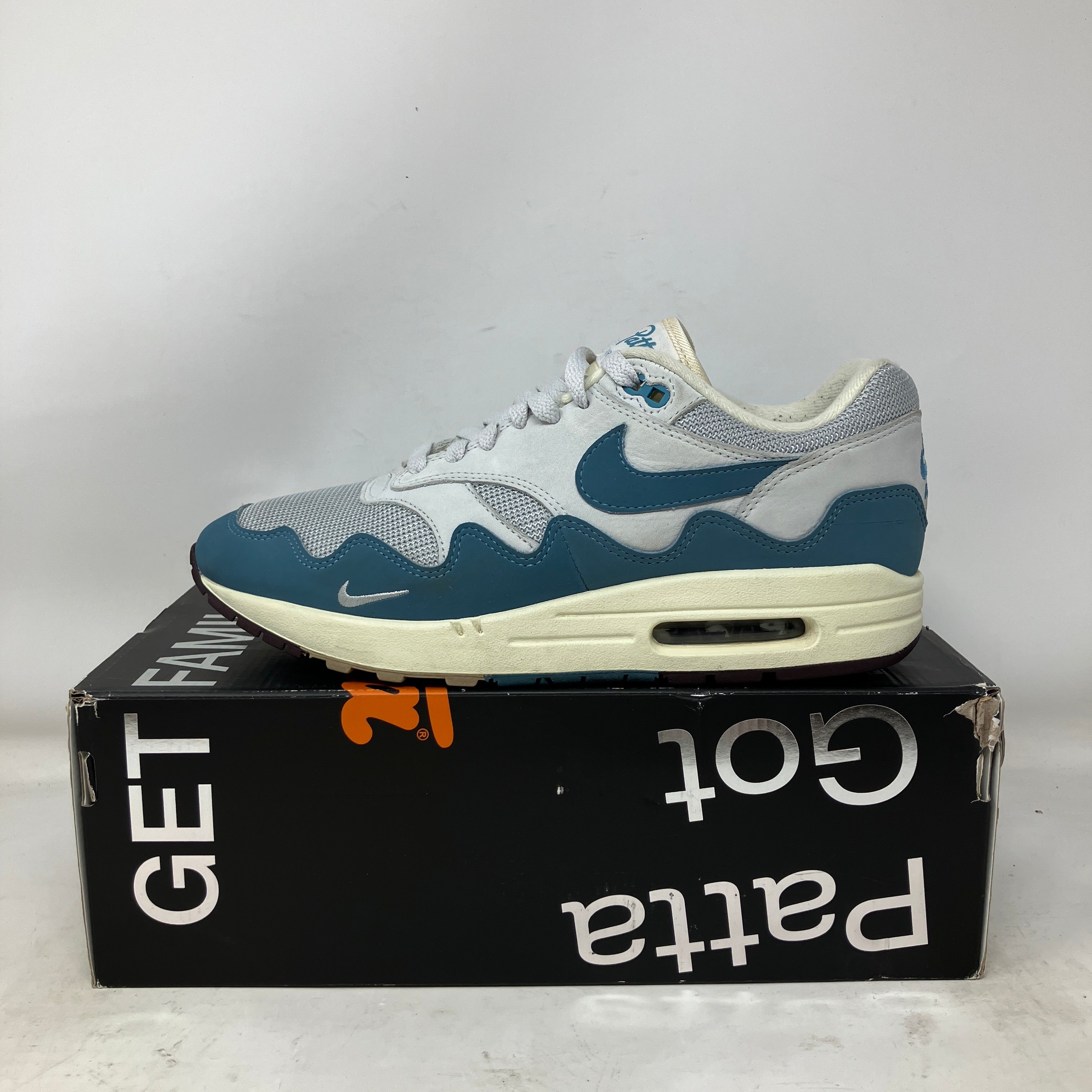 Nike Air Max 1 Patta Waves Noise Aqua (with Bracelet)