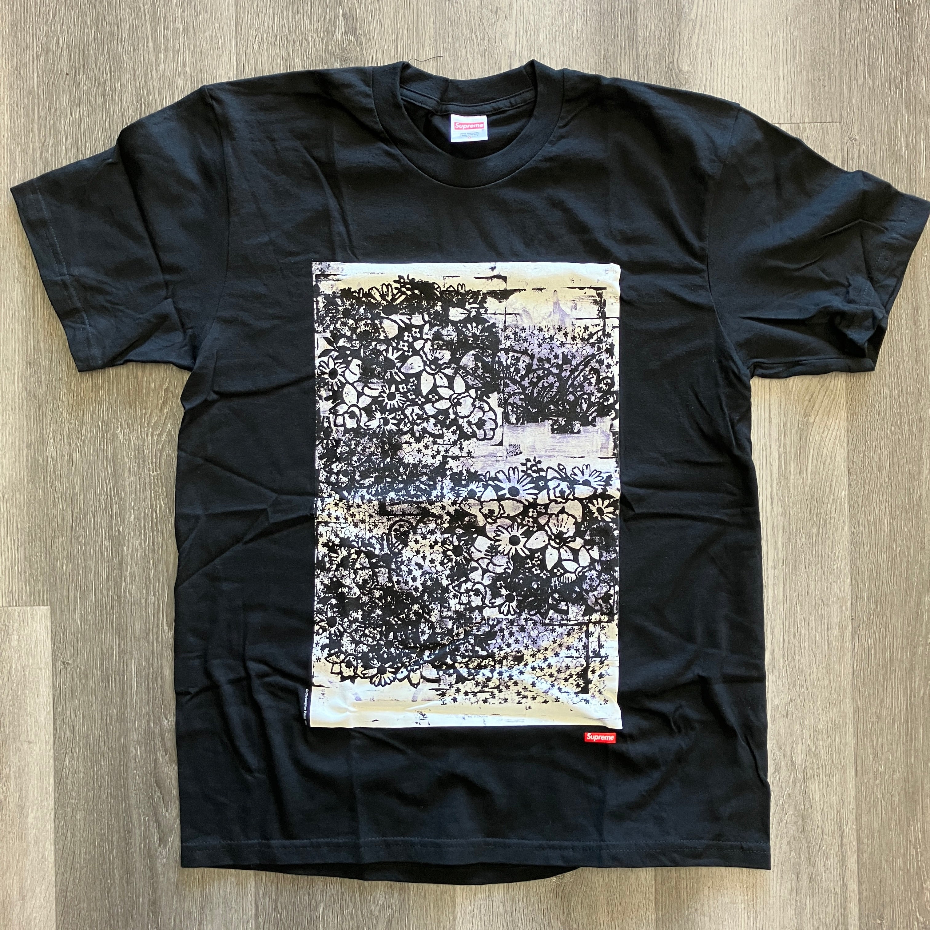 Supreme Christopher Wool 1995 Tee Black