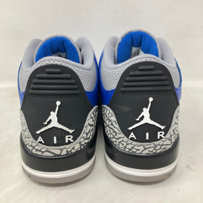 Jordan 3 Retro Varsity Royal Cement
