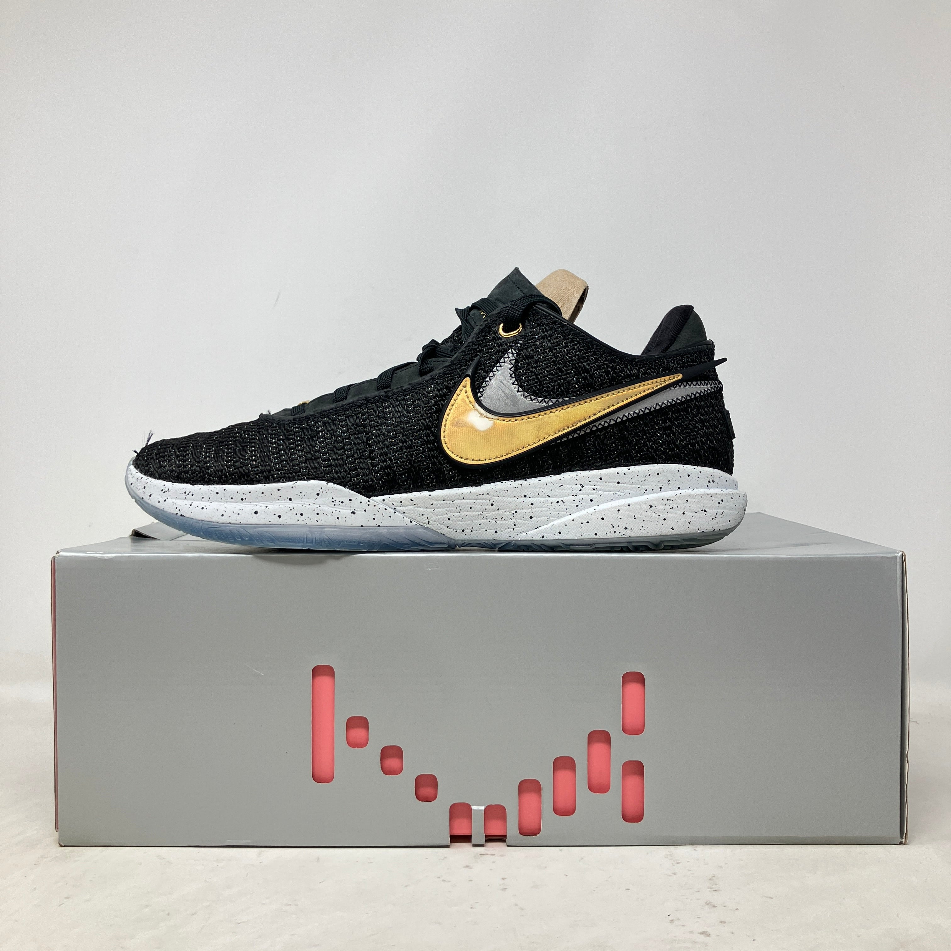 Nike LeBron 20 Black Metallic Gold