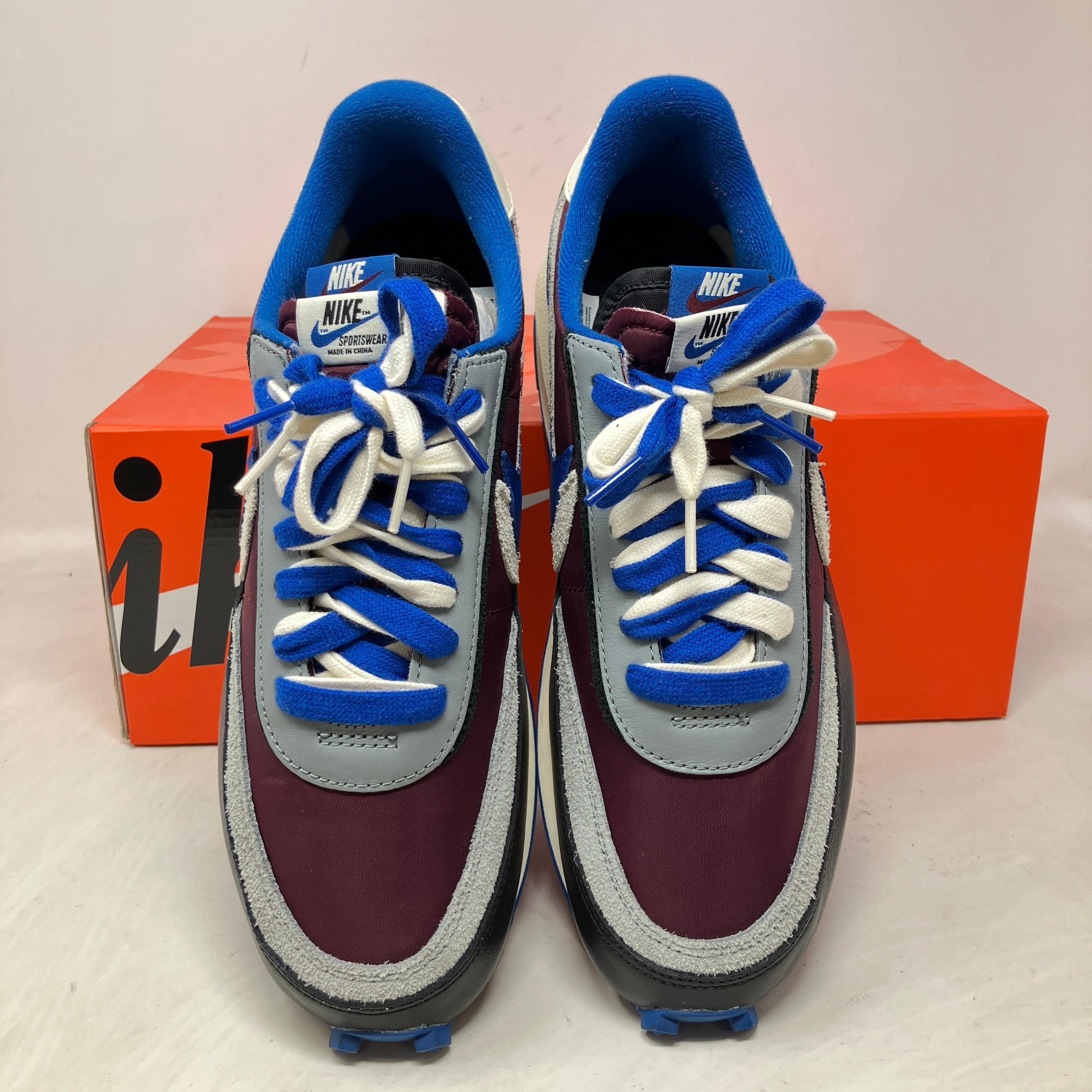 Nike LD Waffle sacai Undercover Night Maroon Team Royal
