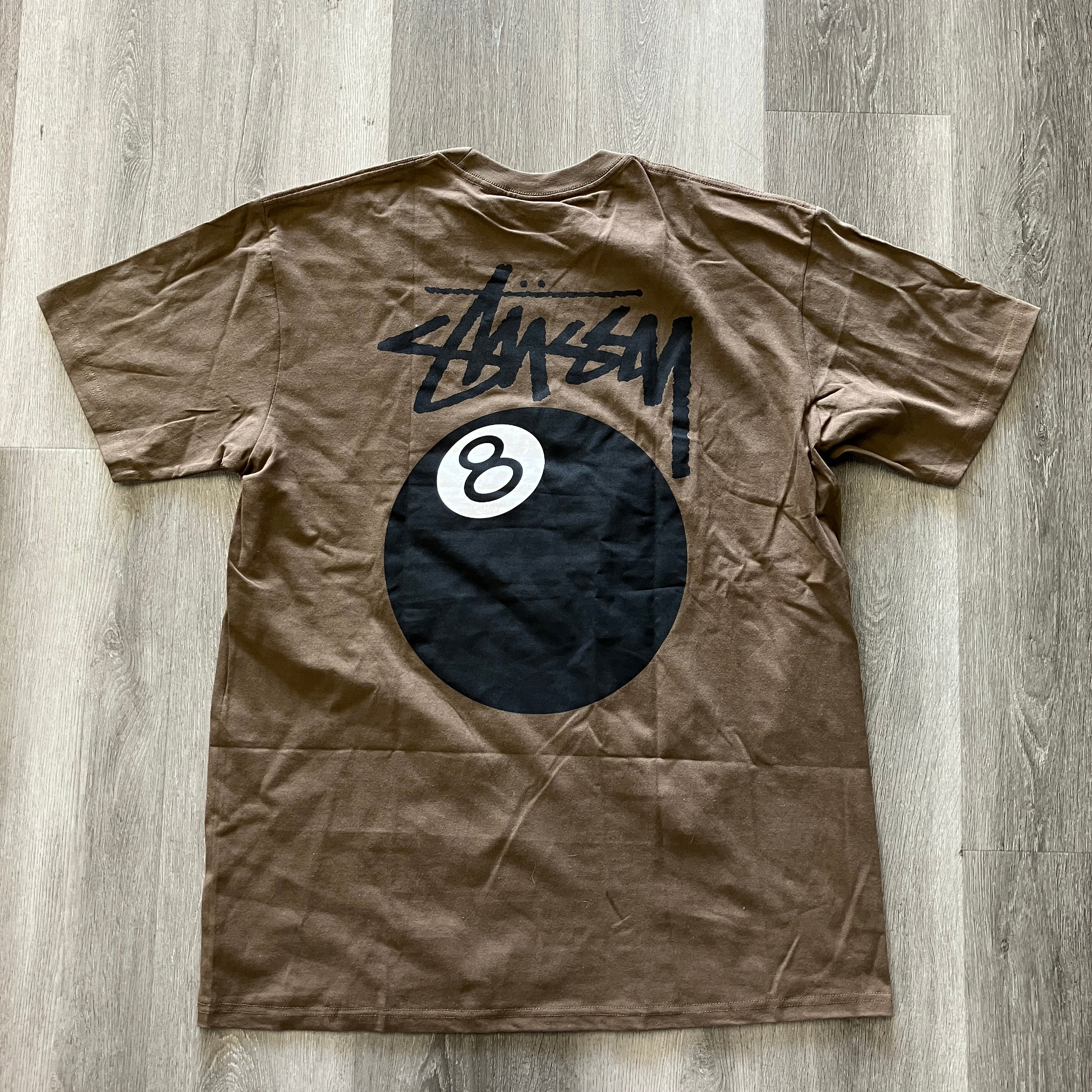 Stussy 8 Ball Tee Brown