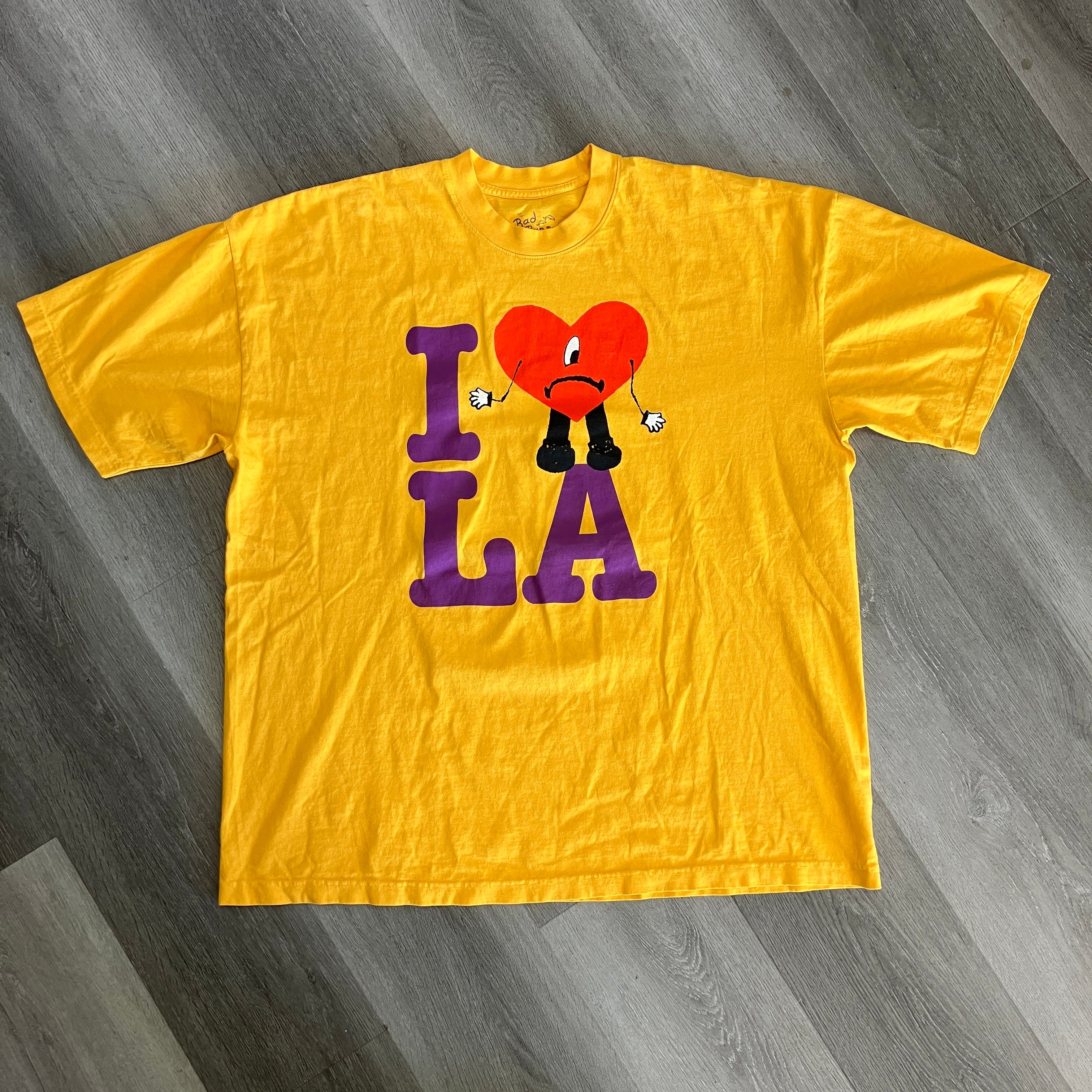 Bad Bunny Un Verano Sin Ti I Love LA Lakers Tour Shirt