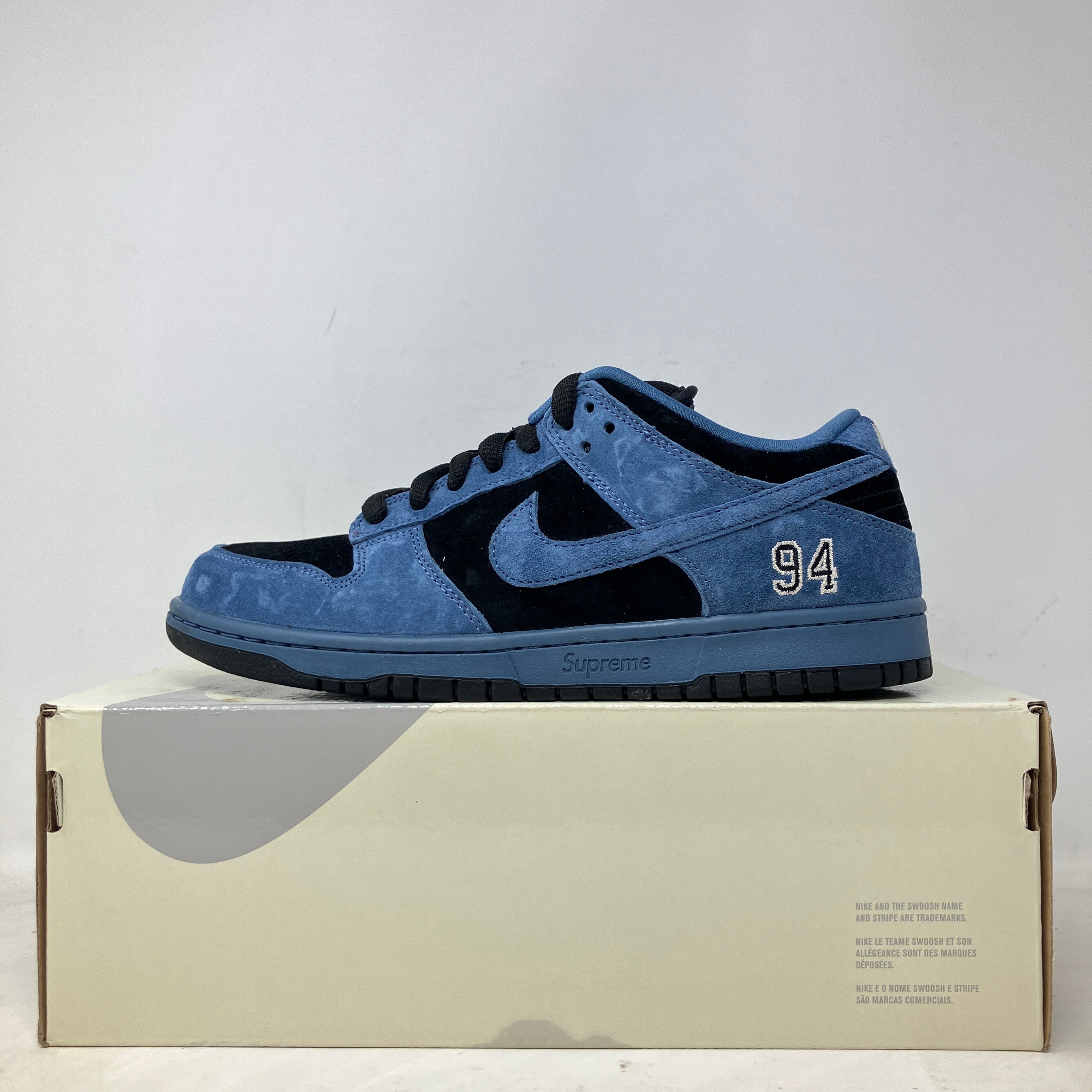 Nike SB Dunk Low Supreme 94 Ocean Fog