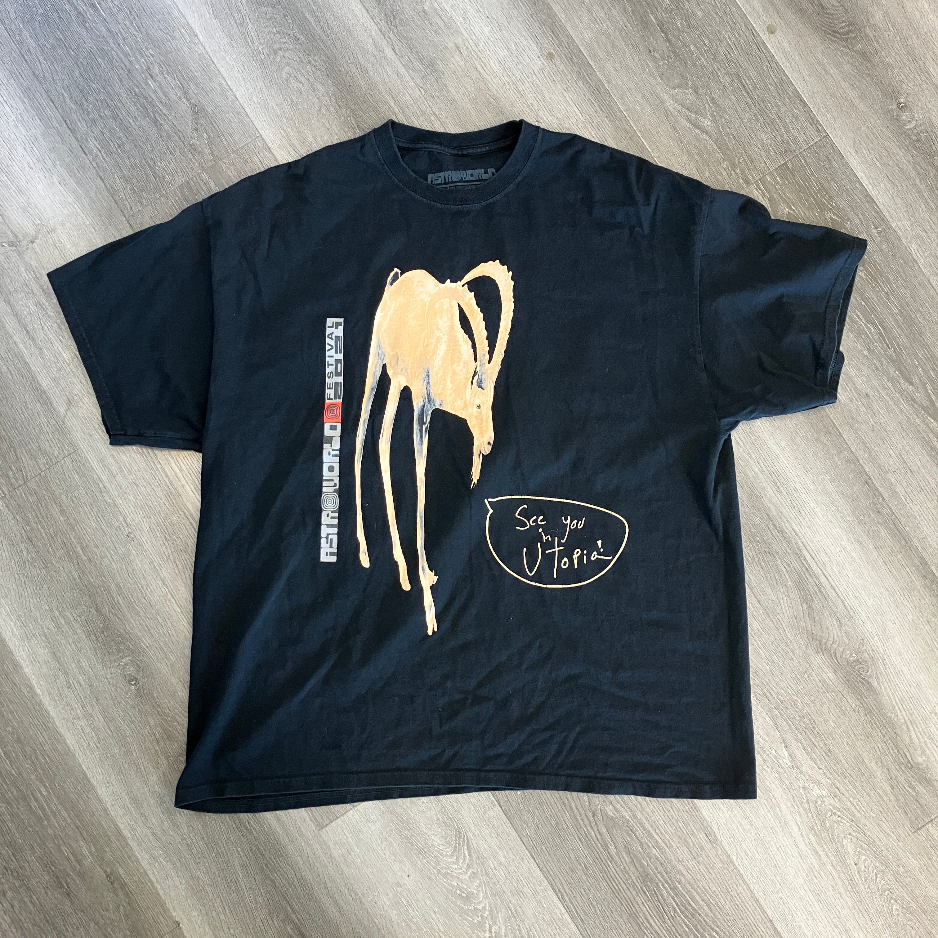 Astrofest 2021 Travis Scott Goat Shirt Utopia