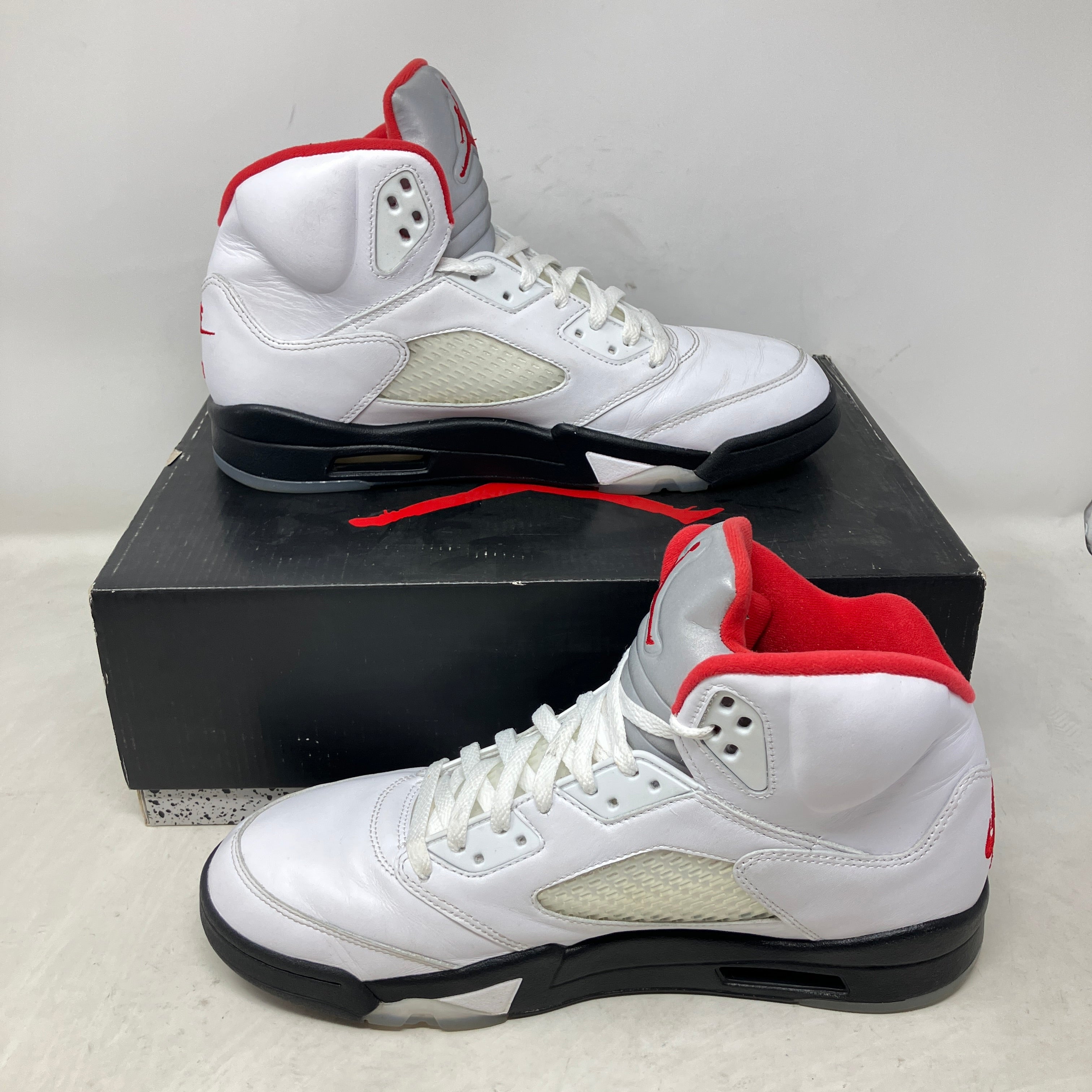 Jordan 5 Retro Fire Red Silver Tongue (2020)