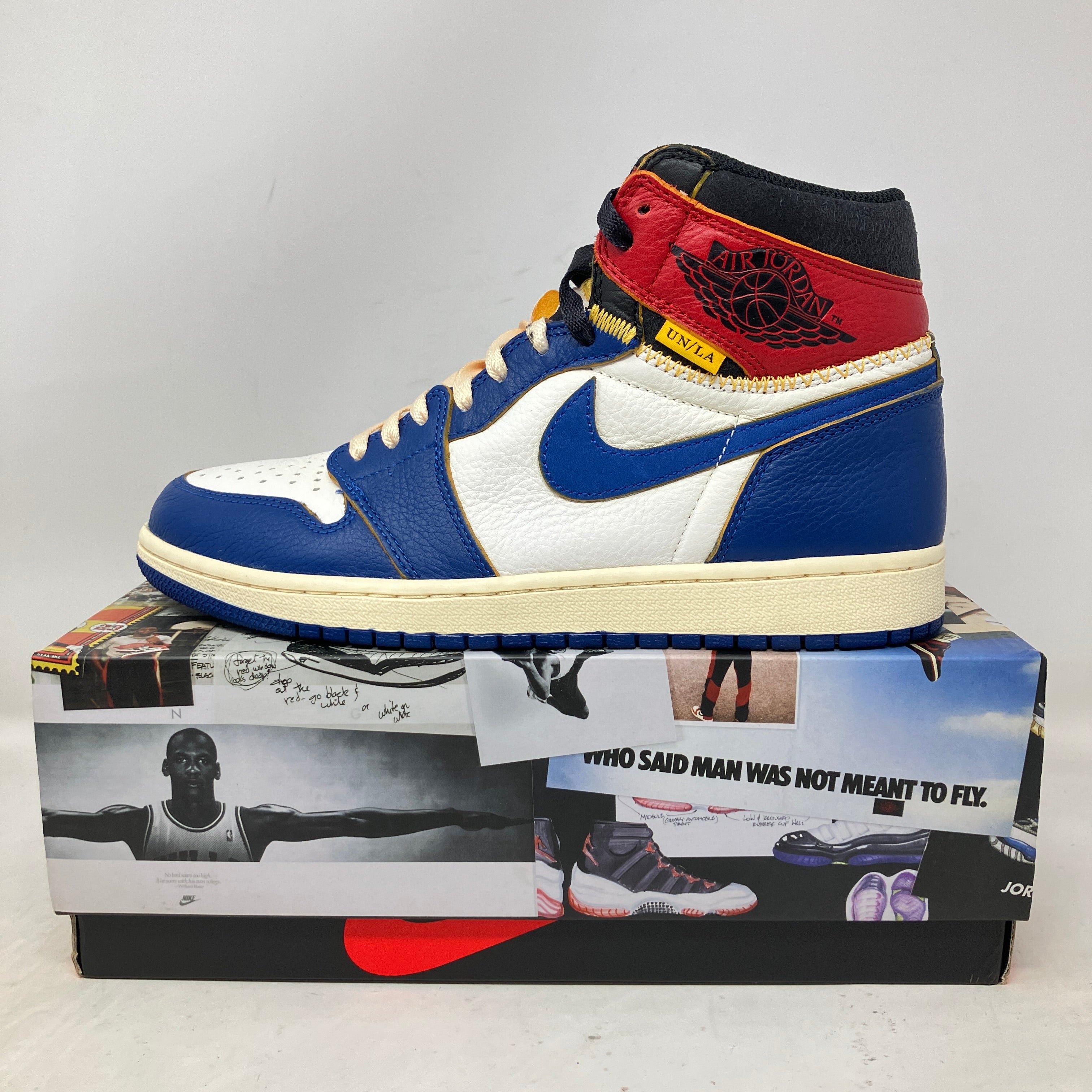 Jordan 1 Retro High Union Los Angeles Storm Blue