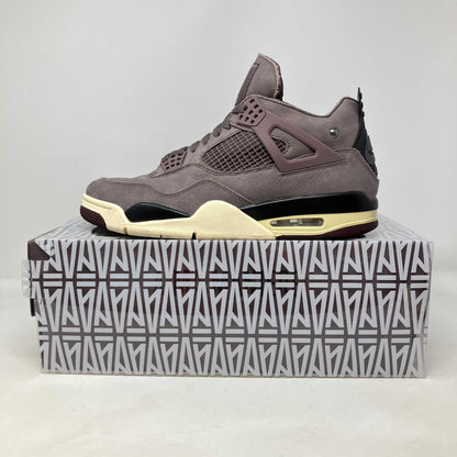 Pre owned Jordan 4 Retro SP A Ma Maniére Violet Ore sneaker with all accessories on original patterned box