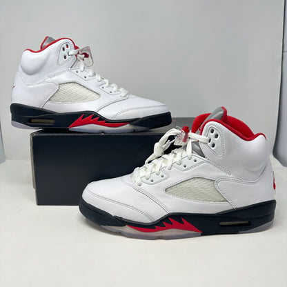 Jordan 5 Retro Fire Red Silver Tongue (2020)