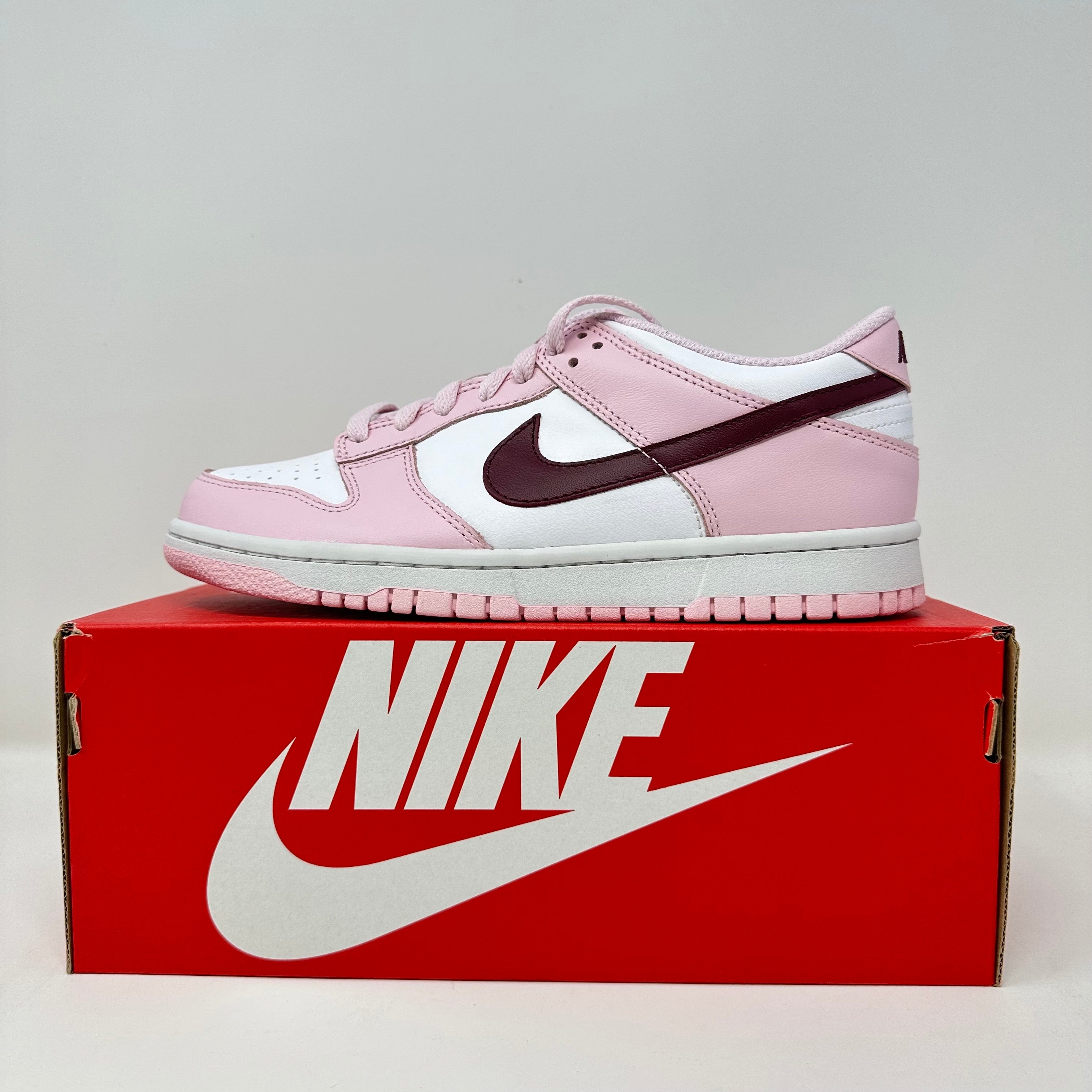Nike Dunk Low Pink Foam Red White (GS)