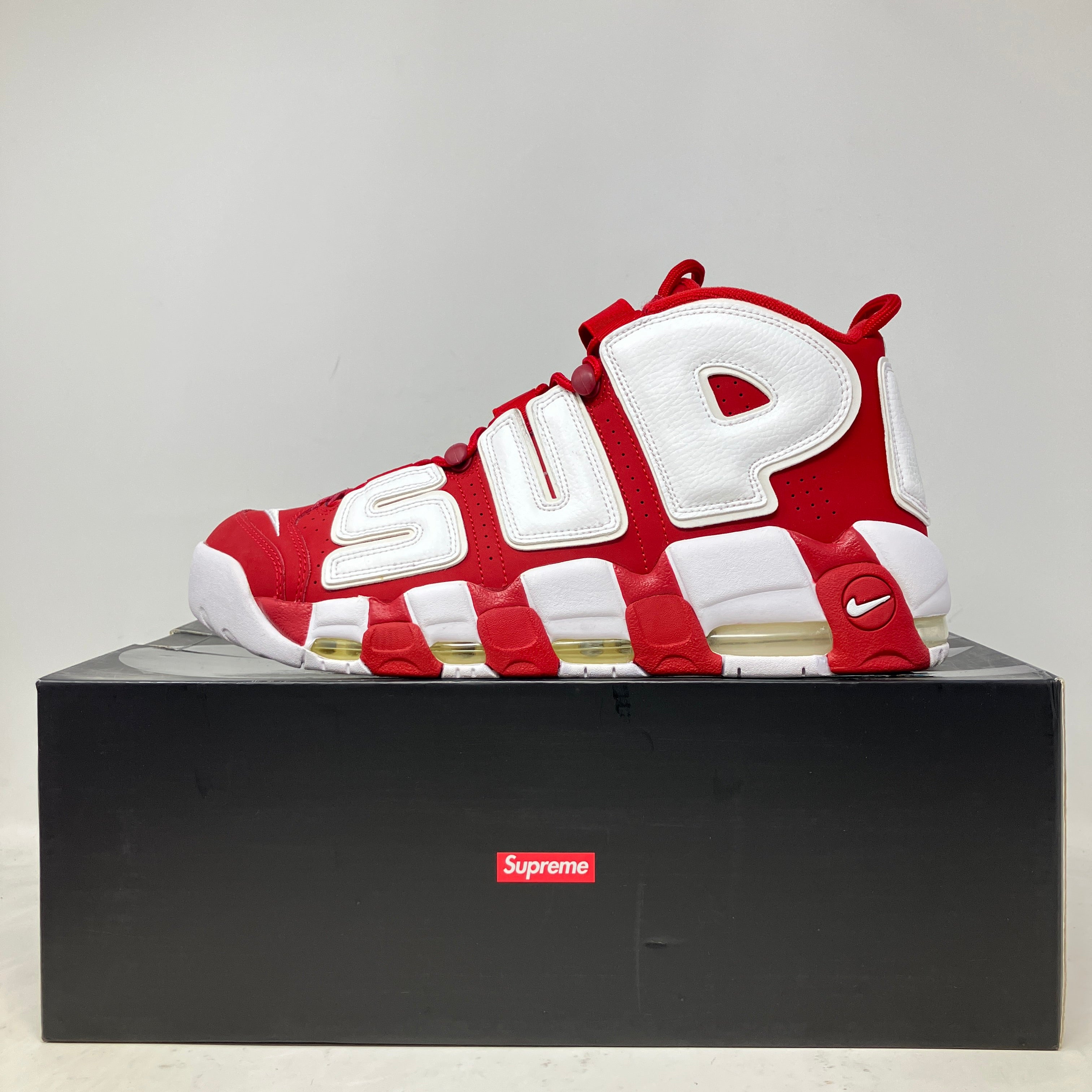 Nike Air More Uptempo Supreme Suptempo Red