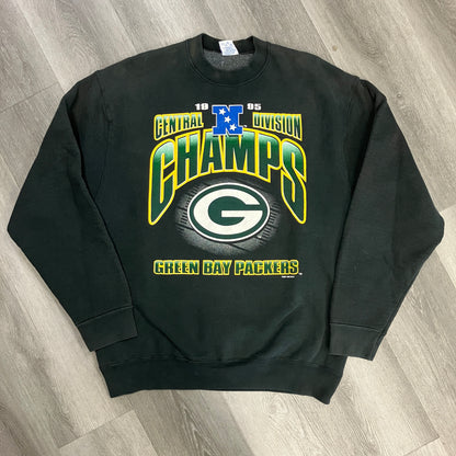 Vintage 1995 Green Bay Packers Division Champions Crewneck