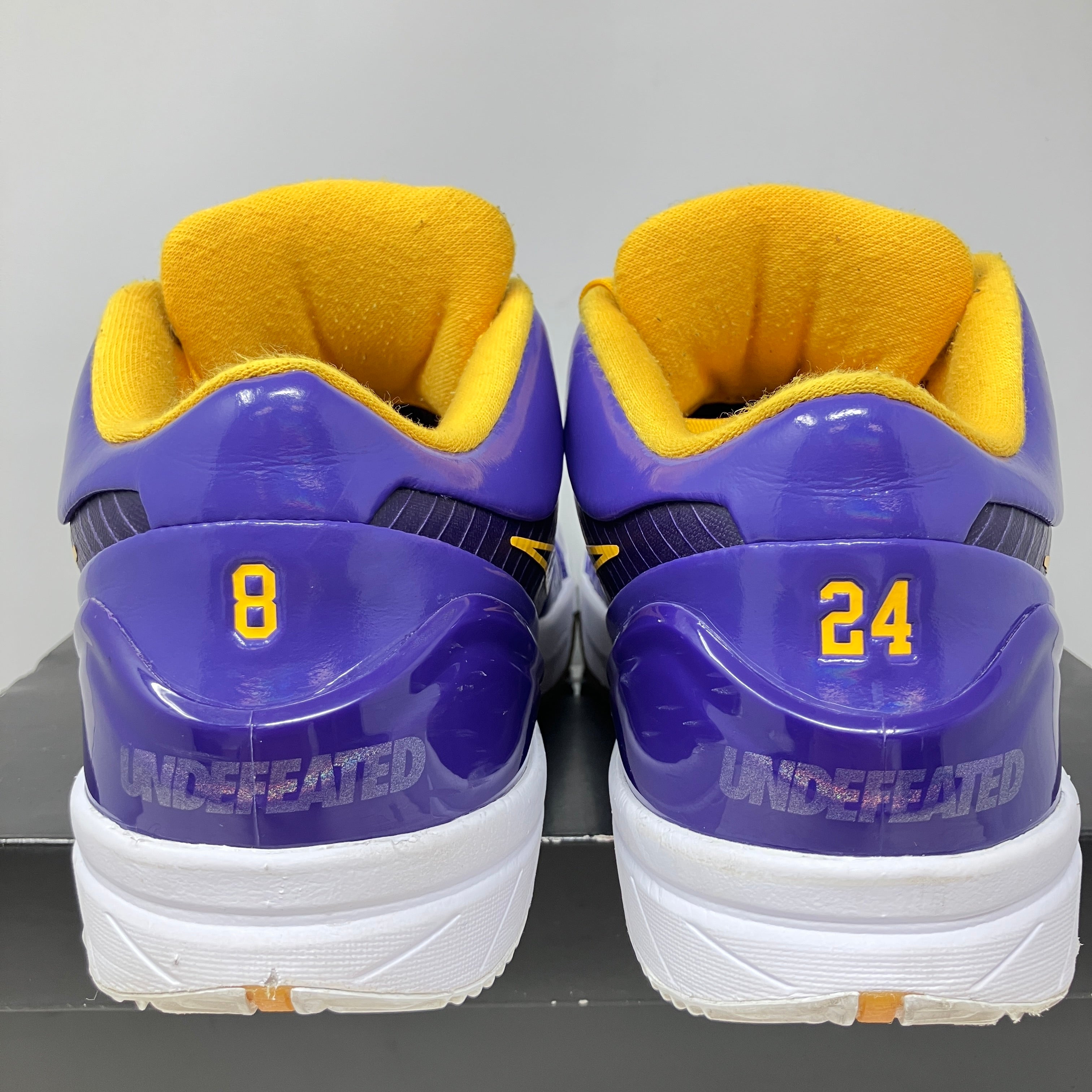 Nike Kobe 4 Protro Undefeated Los Angeles Lakers