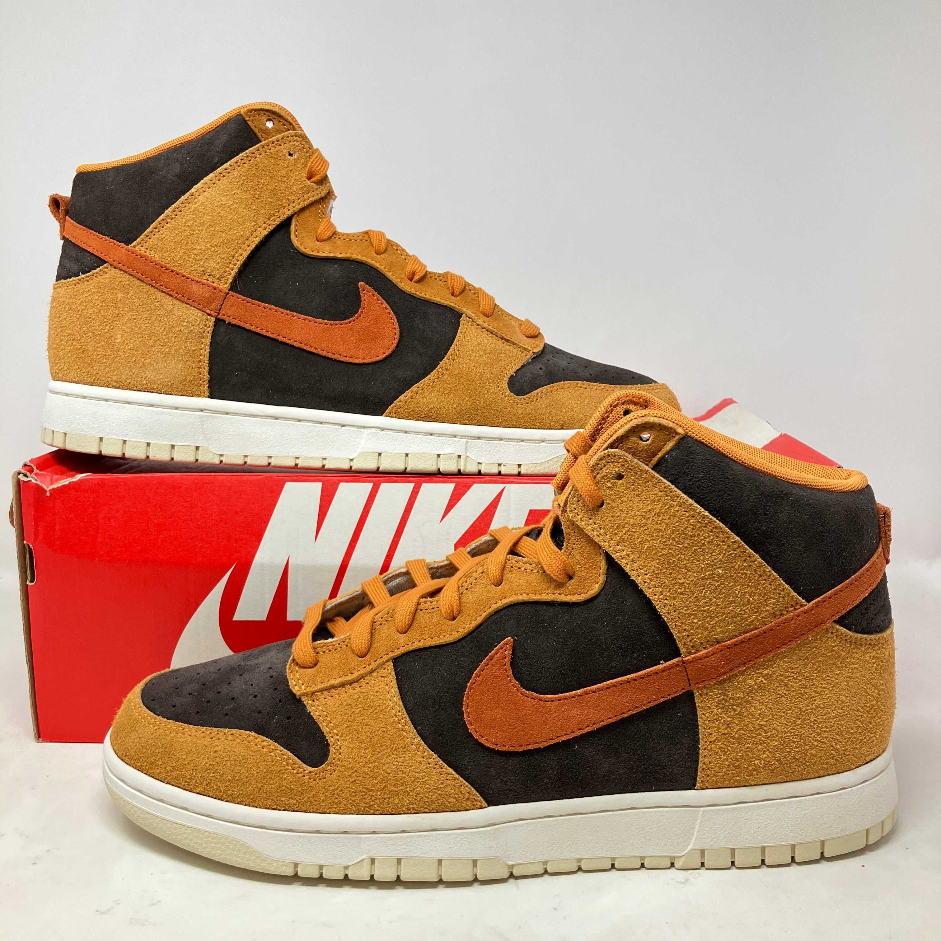 Nike Dunk High PRM Dark Russet
