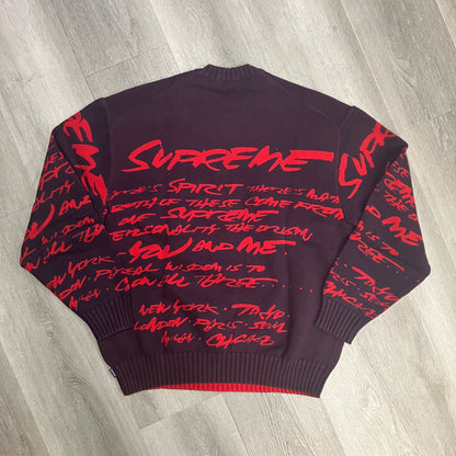 Supreme Futura Sweater Navy