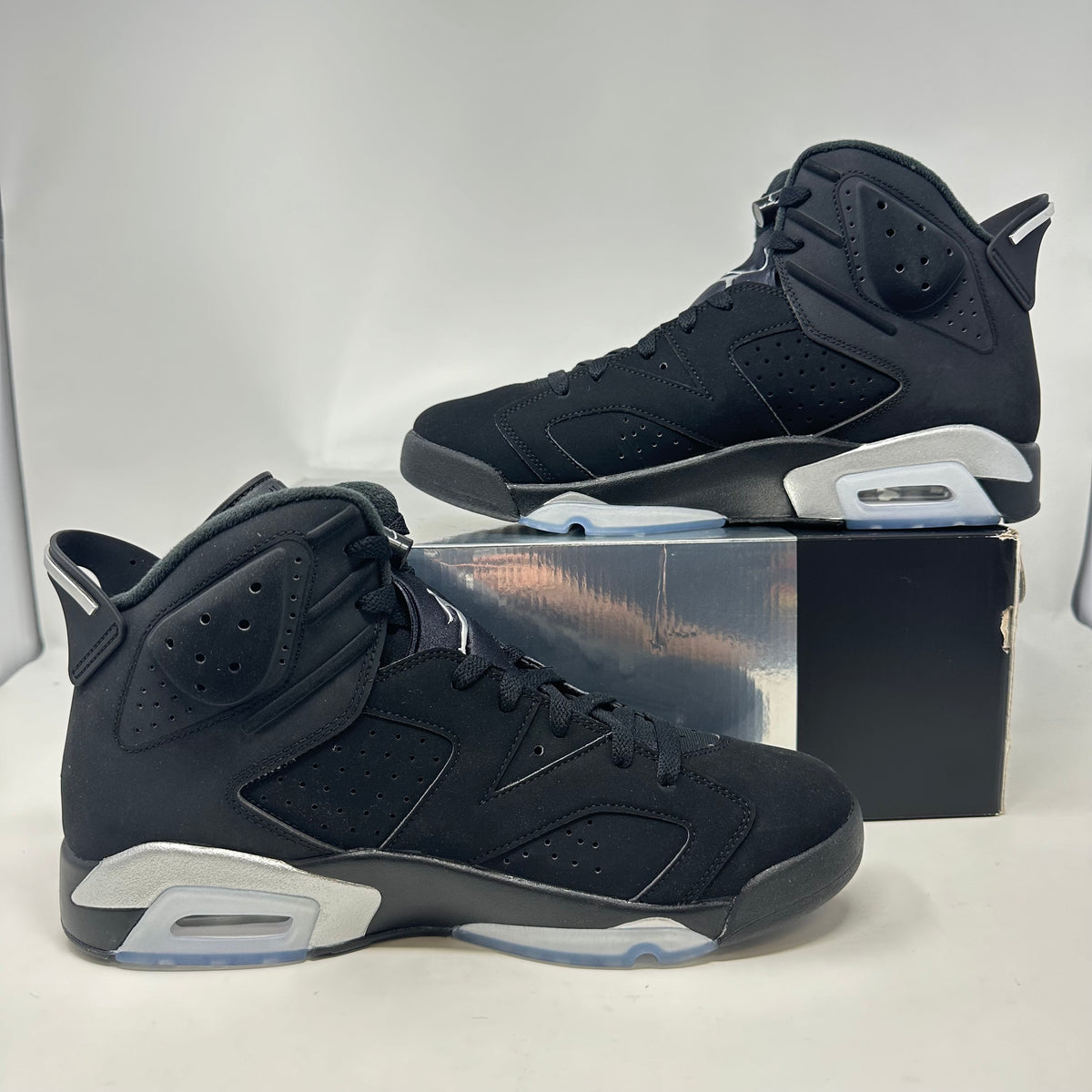 Jordan 6 Retro Chrome Metallic Silver